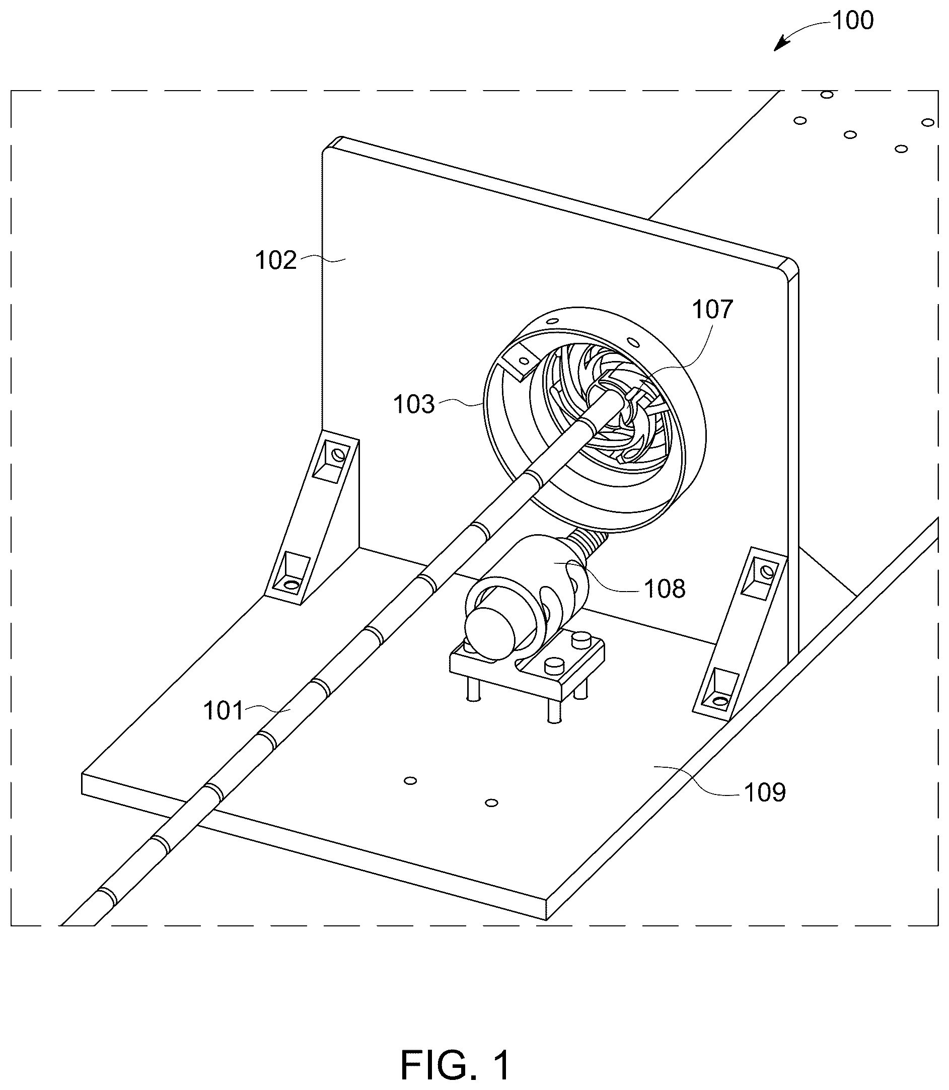 Patent US12106679 — Compliant mechanism for simulating endoscopy — Figure 1
