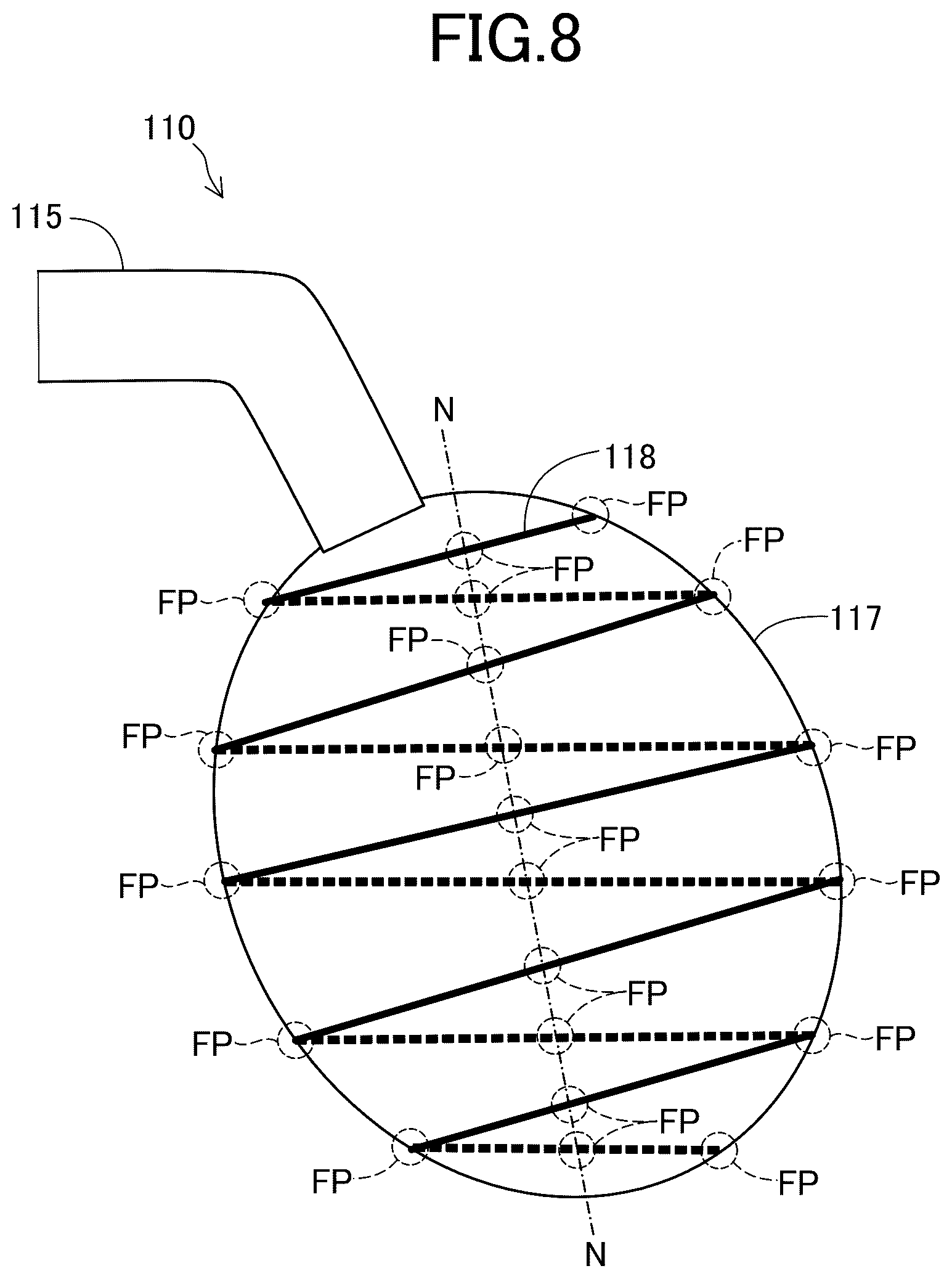Patent US12106680 Figure 8 – Heart model