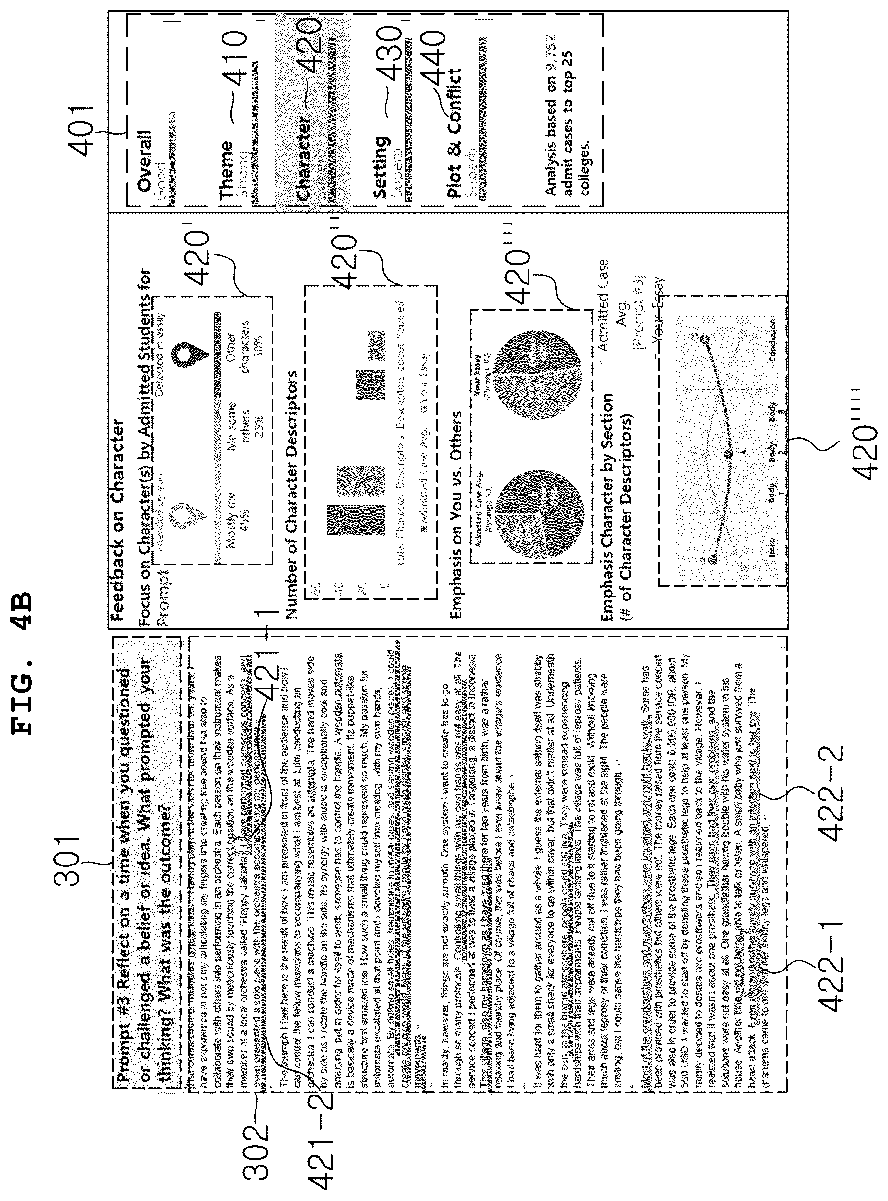 Patent US12106682 Figure 5 – Control method of electronic device for providing evaluation information of essay and college acceptance probability