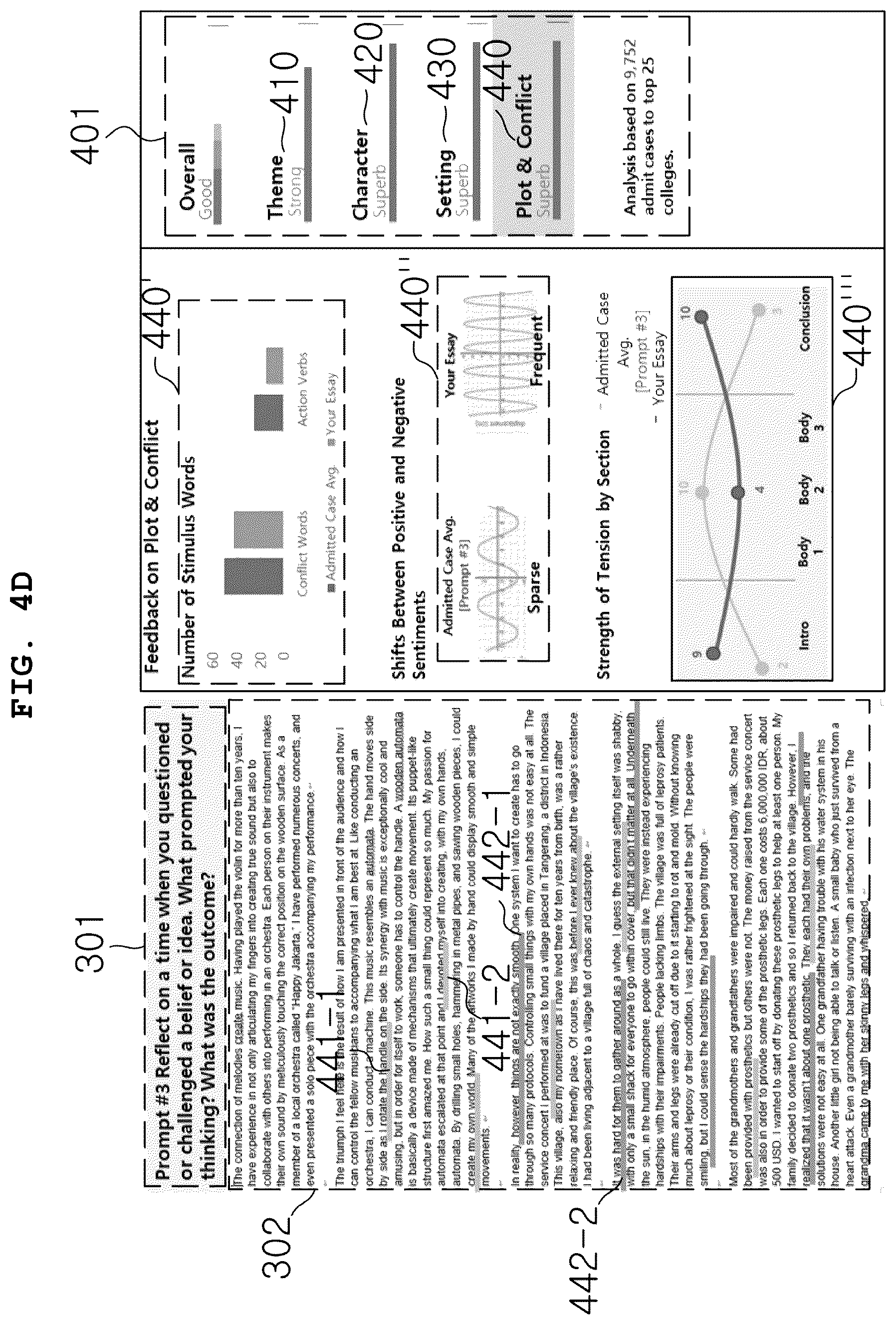 Patent US12106682 Figure 7 – Control method of electronic device for providing evaluation information of essay and college acceptance probability