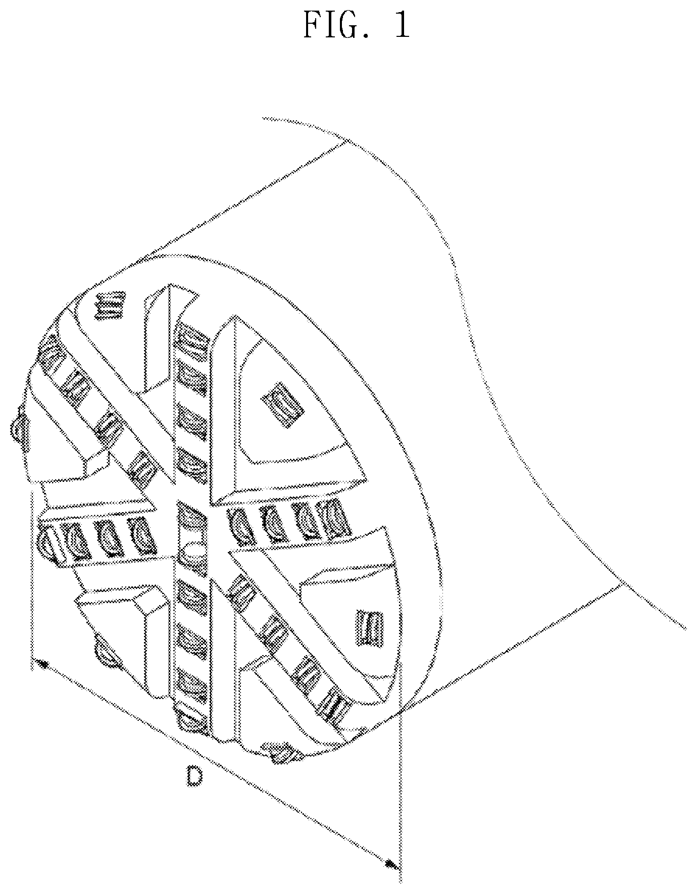 Patent US12106683 Figure 1 – Tunnel boring machine operation simulation equipment, and method for measuring operation capability of tunnel boring machine device using same