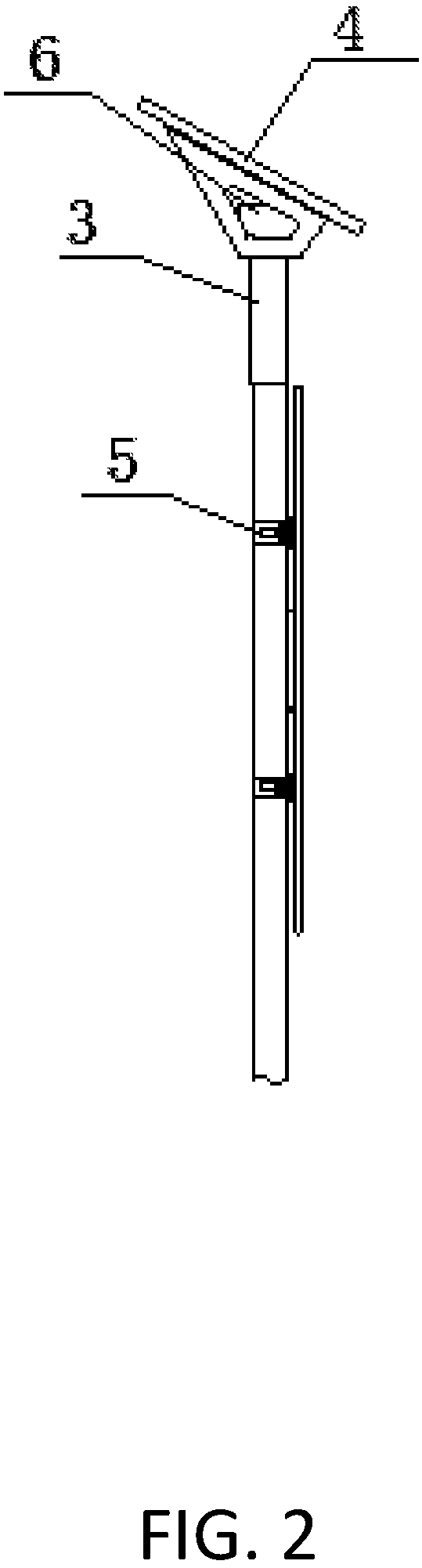 Patent US12106686 Figure 2 – Signboard assembly and fully transparent solar LED luminous signboard