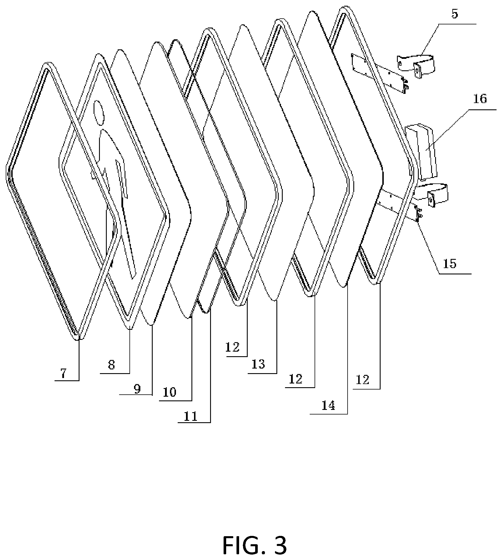 Patent US12106686 Figure 3 – Signboard assembly and fully transparent solar LED luminous signboard