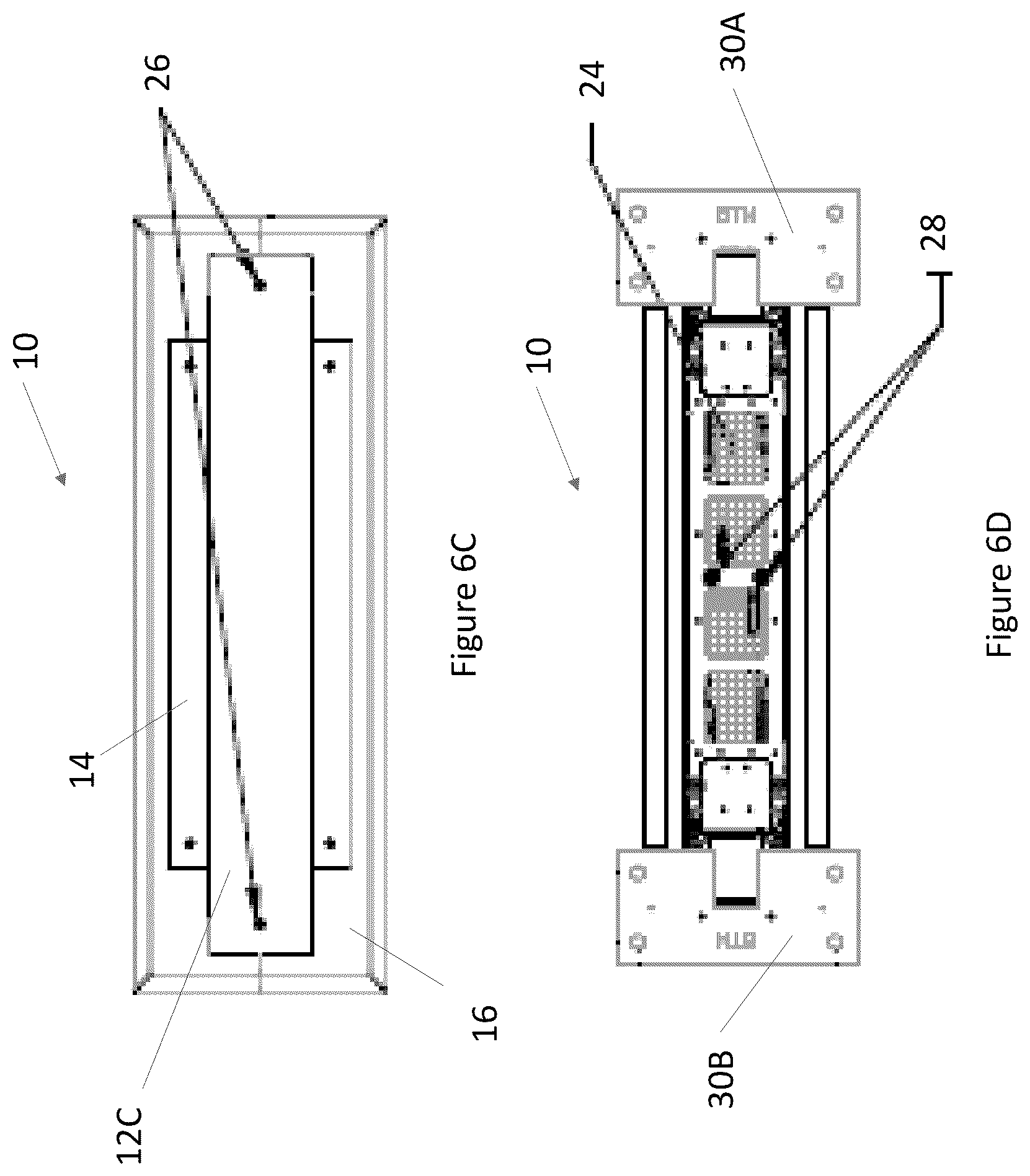 Patent US12106687 Figure 8 – Display assembly with unobstructed zone