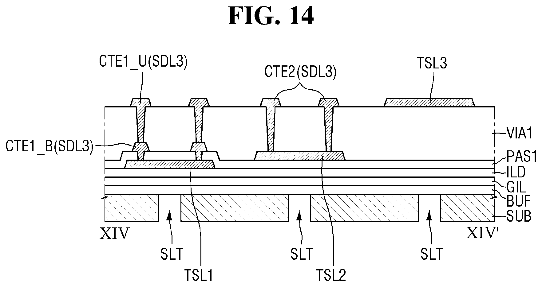 Patent US12106689 Figure 14 – Display device and test method thereof