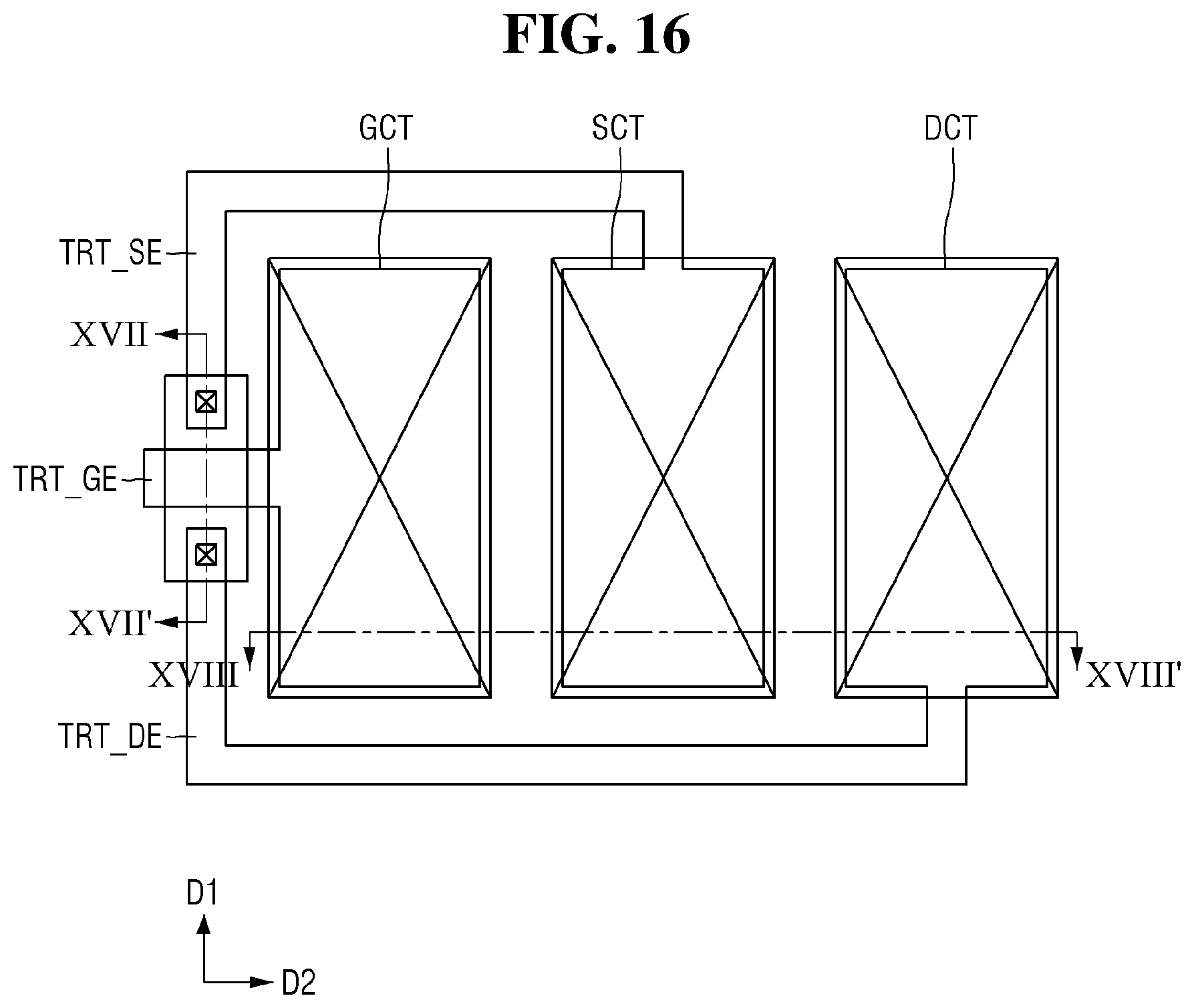 Patent US12106689 Figure 16 – Display device and test method thereof