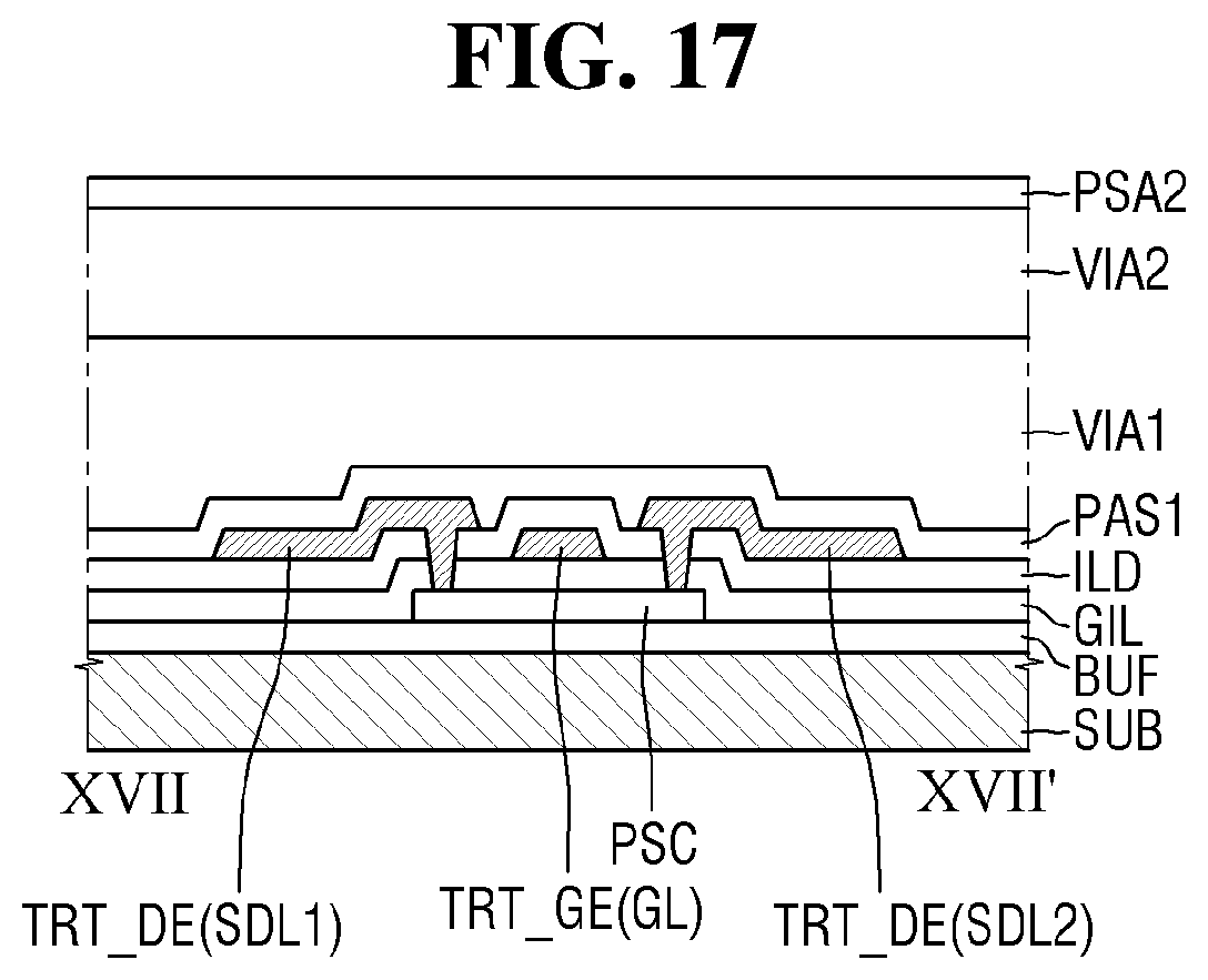 Patent US12106689 Figure 17 – Display device and test method thereof