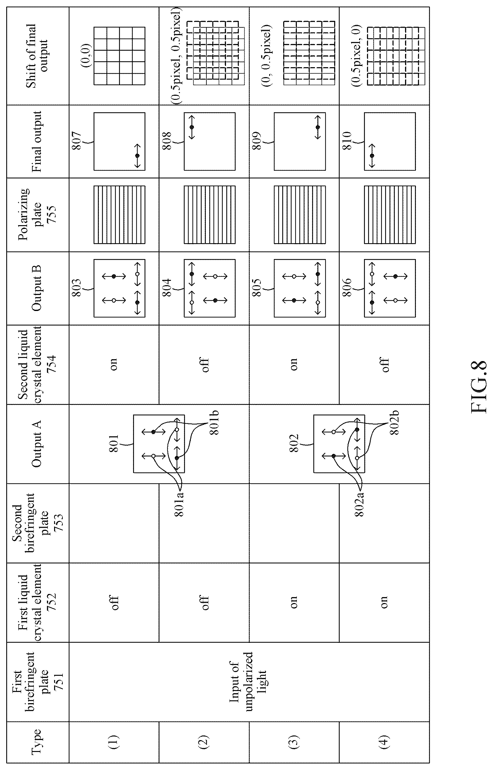 Patent US12106692 Figure 8 – Wearable electronic device with display