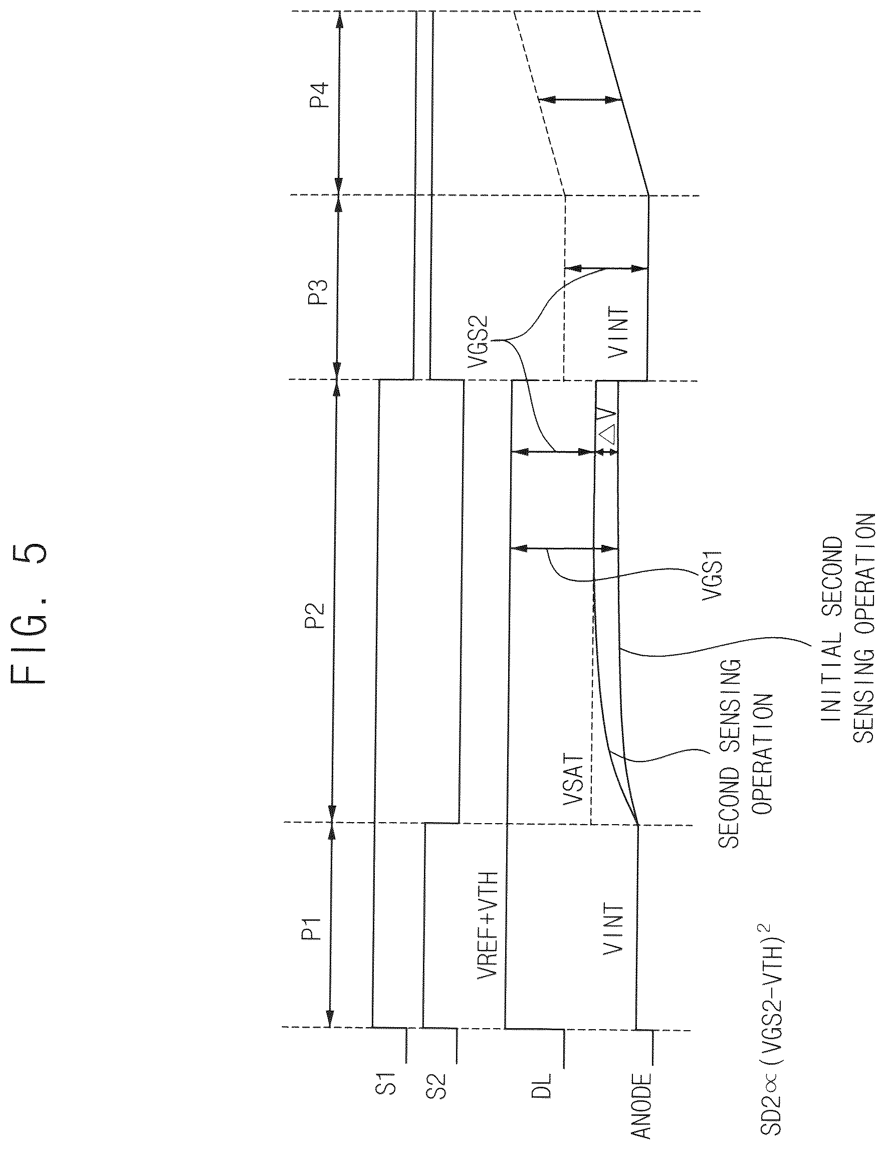 Patent US12106693 Figure 5 – Display device and method of driving the same