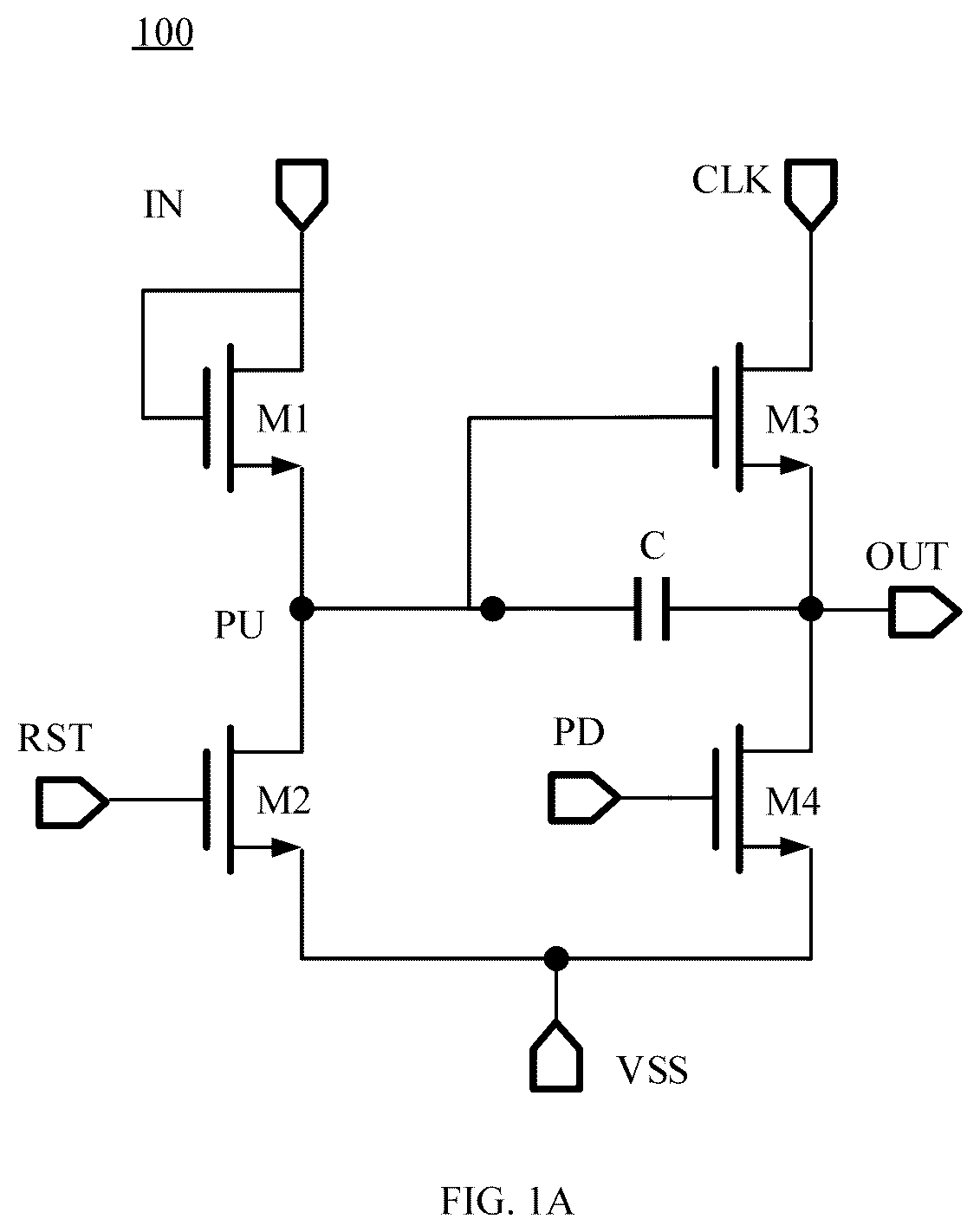 Patent US12106694 Figure 1 – Gate driving circuit and driving method thereof and display panel