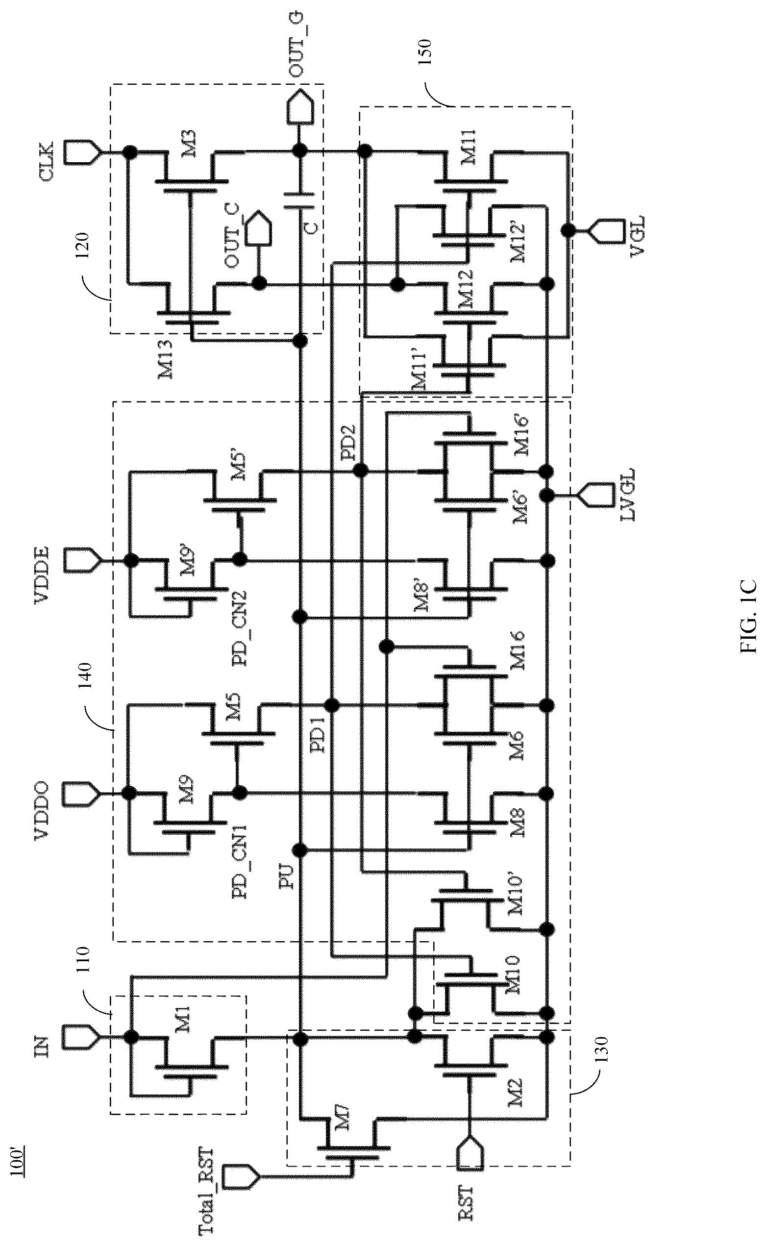 Patent US12106694 Figure 3 – Gate driving circuit and driving method thereof and display panel