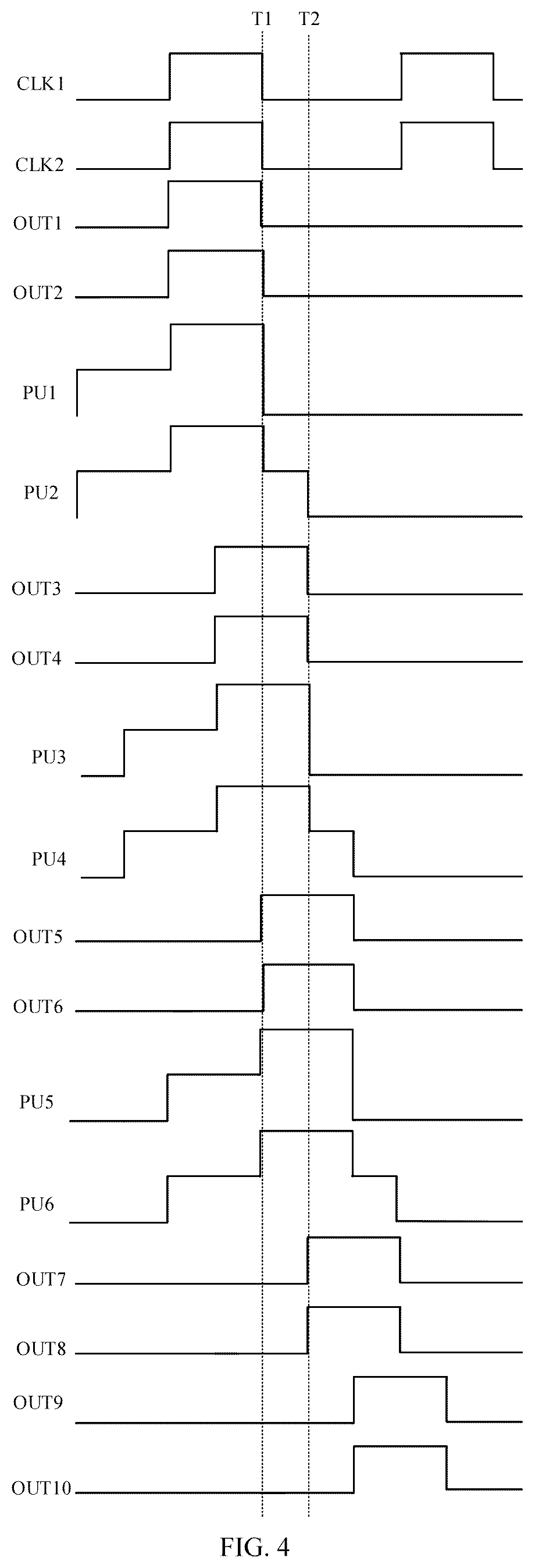 Patent US12106694 Figure 7 – Gate driving circuit and driving method thereof and display panel