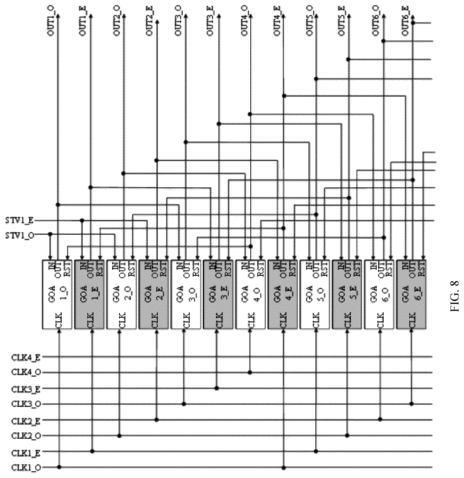 Patent US12106694 Figure 14 – Gate driving circuit and driving method thereof and display panel