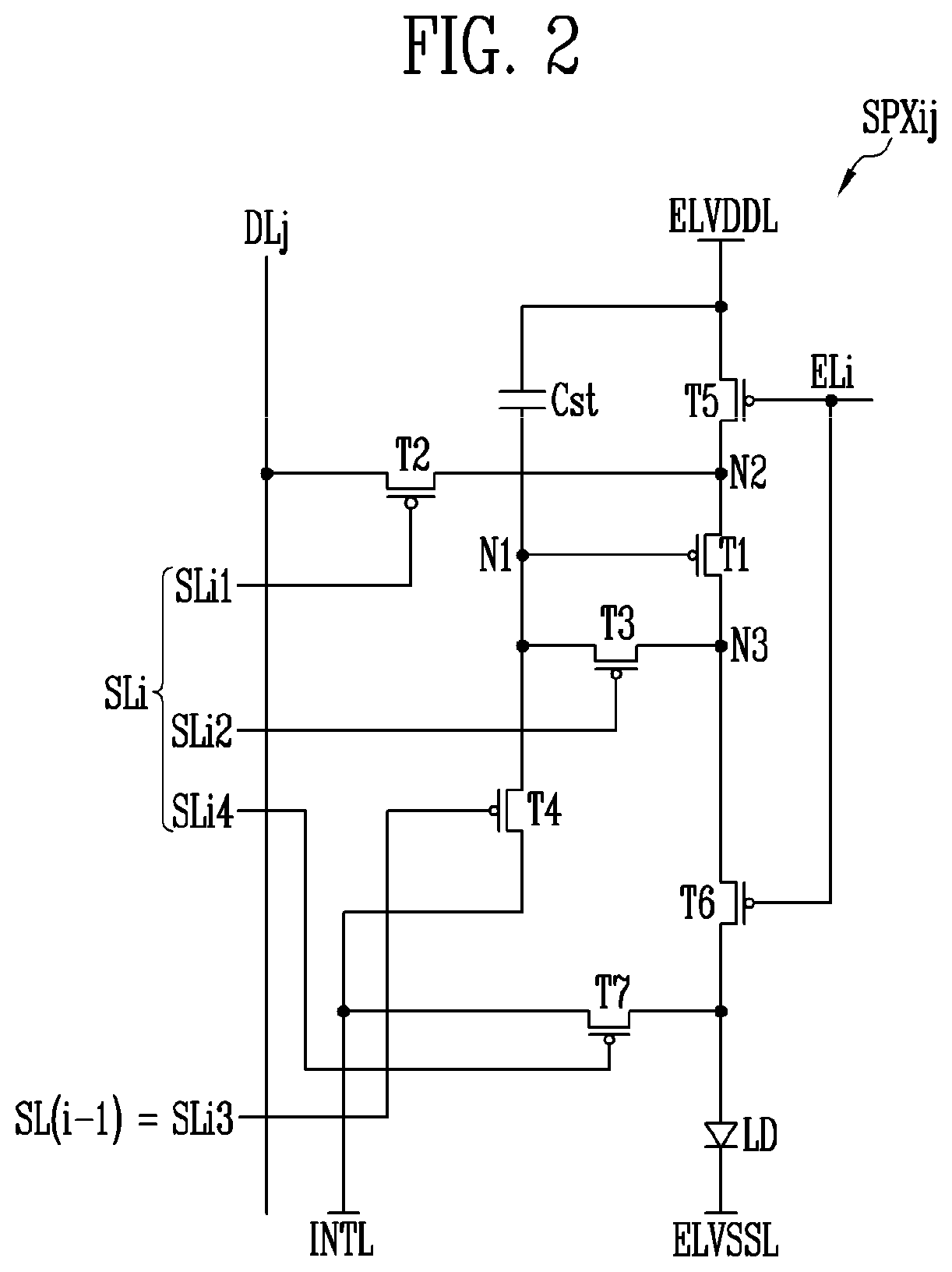 Patent US12106695 Figure 2 – Display device and driving method thereof