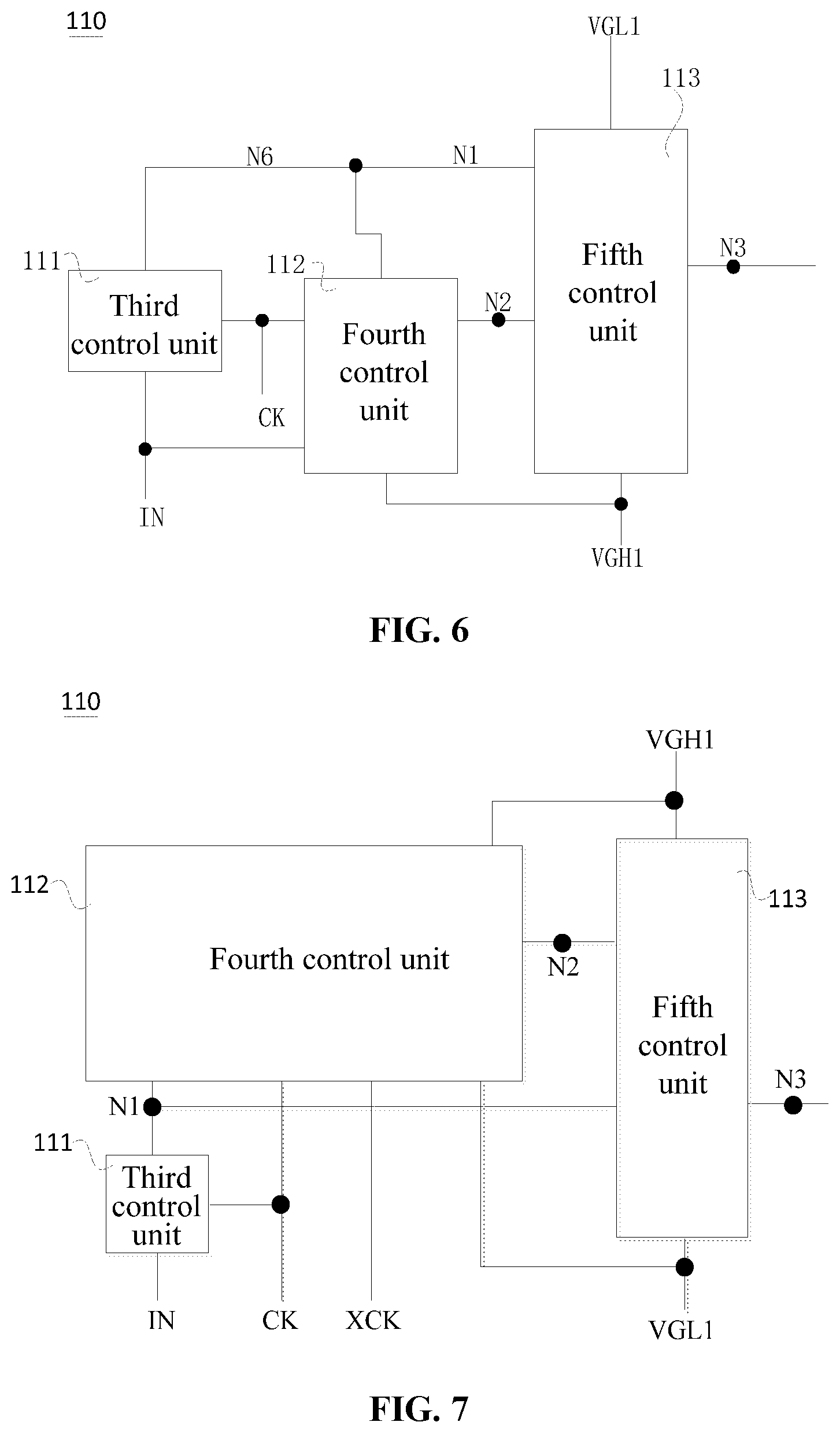Patent US12106696 Figure 5 – Display panel and display device having cascaded shift registers