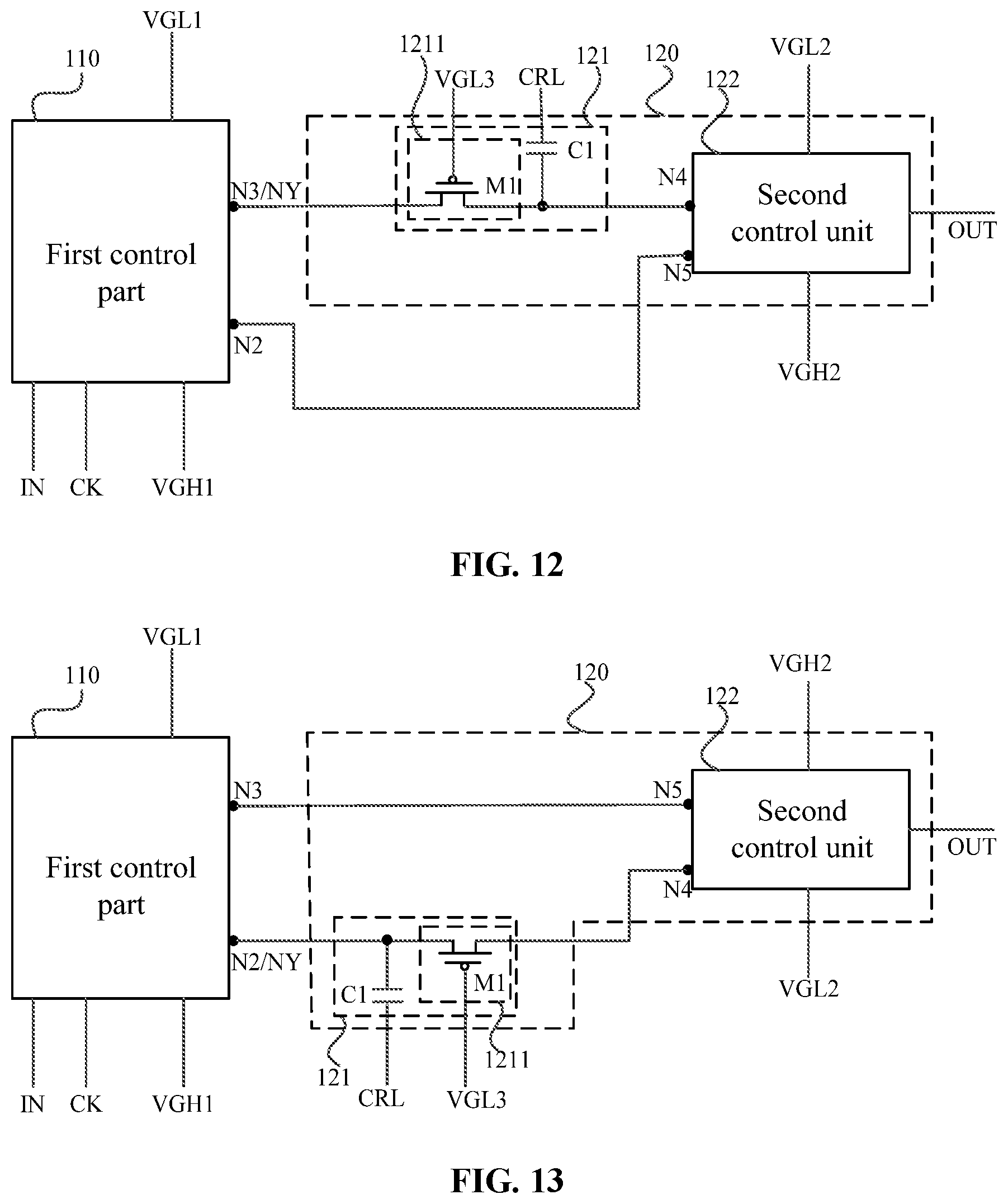Patent US12106696 Figure 8 – Display panel and display device having cascaded shift registers