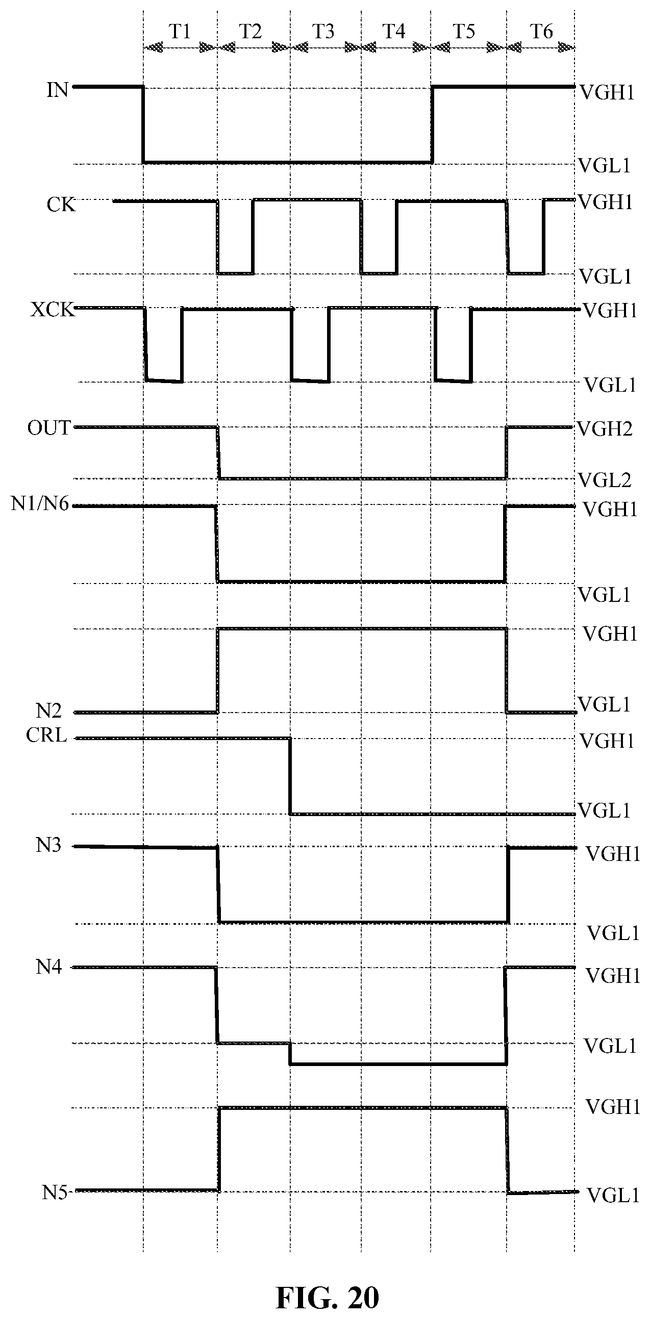 Patent US12106696 Figure 12 – Display panel and display device having cascaded shift registers