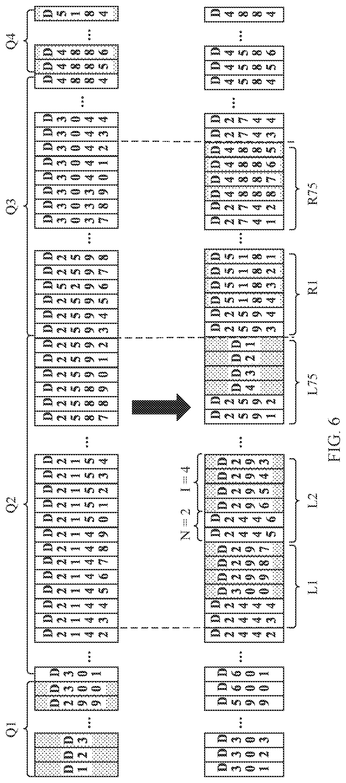 Patent US12106698 Figure 6 – Display panel and terminal device having drive chip for which sequence of input display data is changed