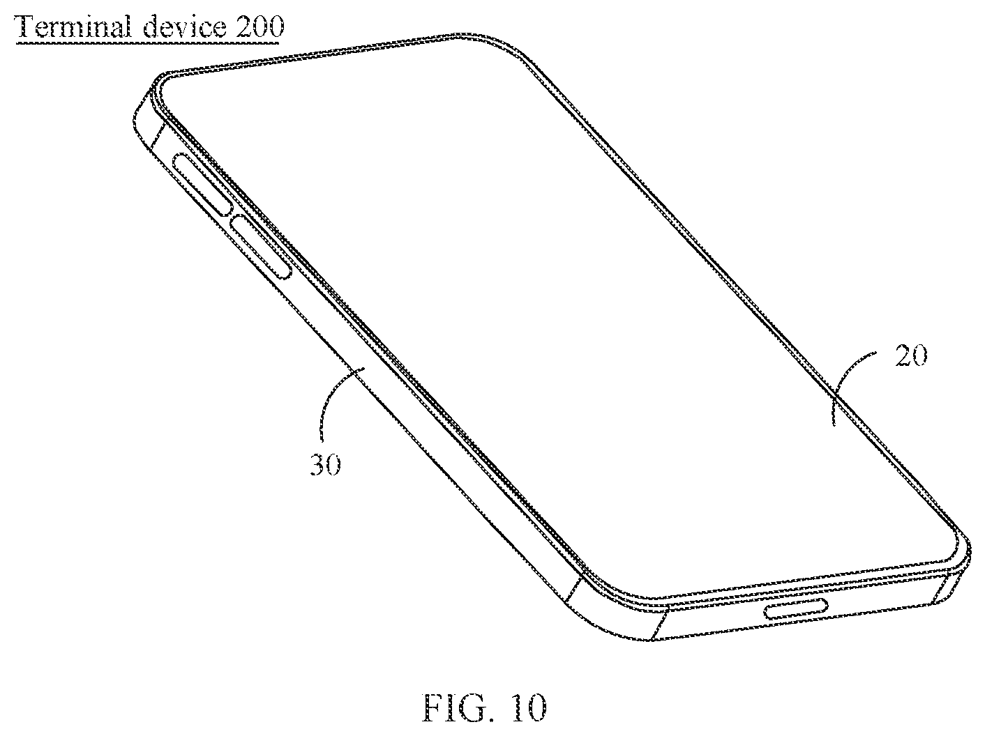 Patent US12106698 Figure 10 – Display panel and terminal device having drive chip for which sequence of input display data is changed