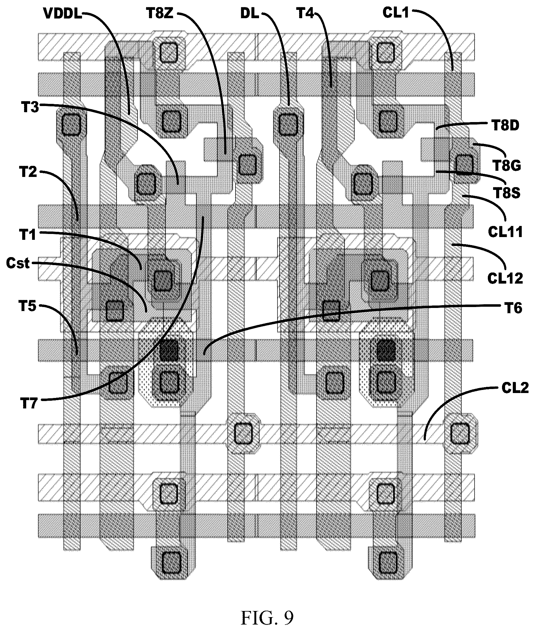 Patent US12106701 Figure 5 – Pixel circuit and display panel