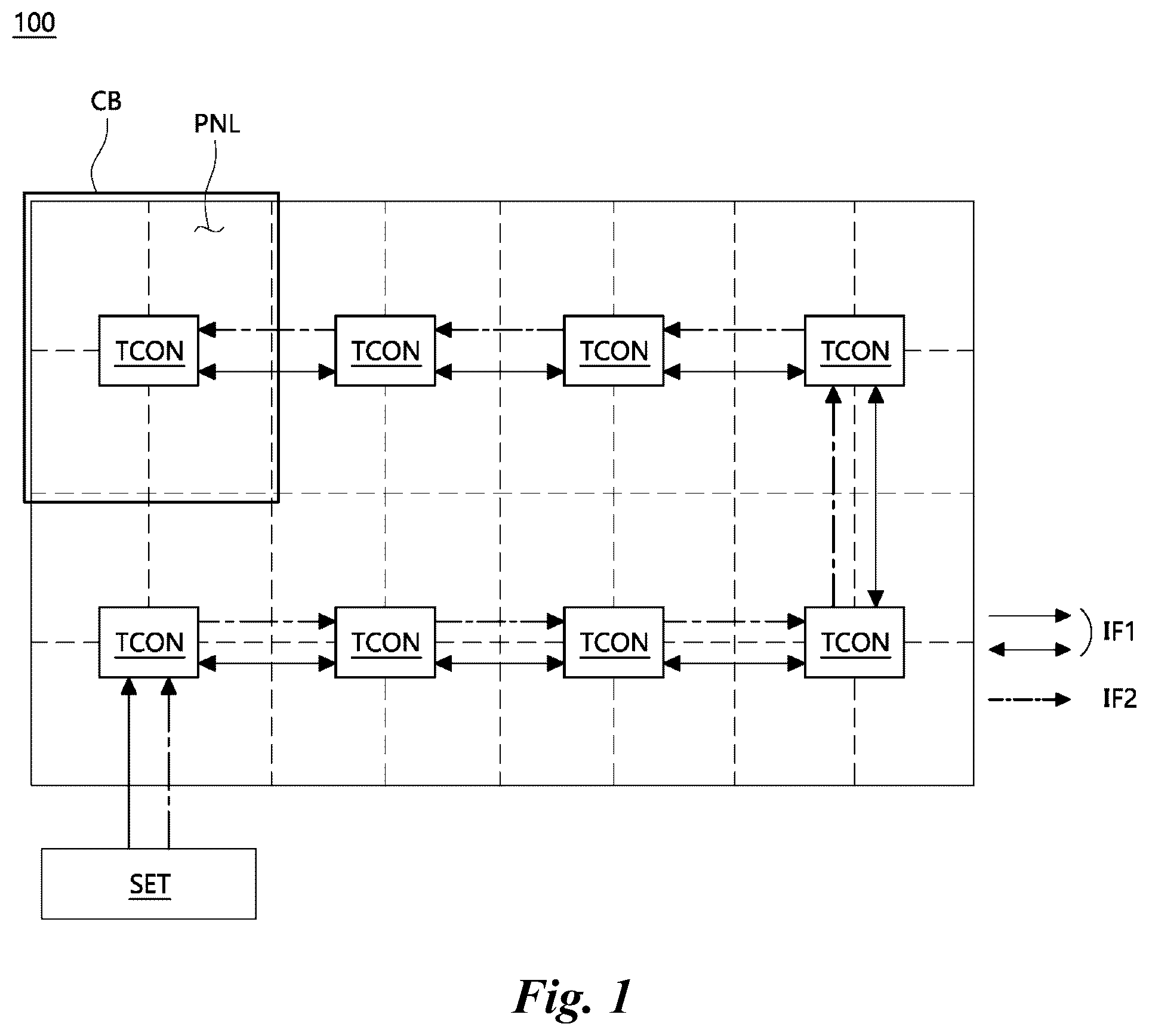 Patent US12106702 Figure 1 – Display apparatus
