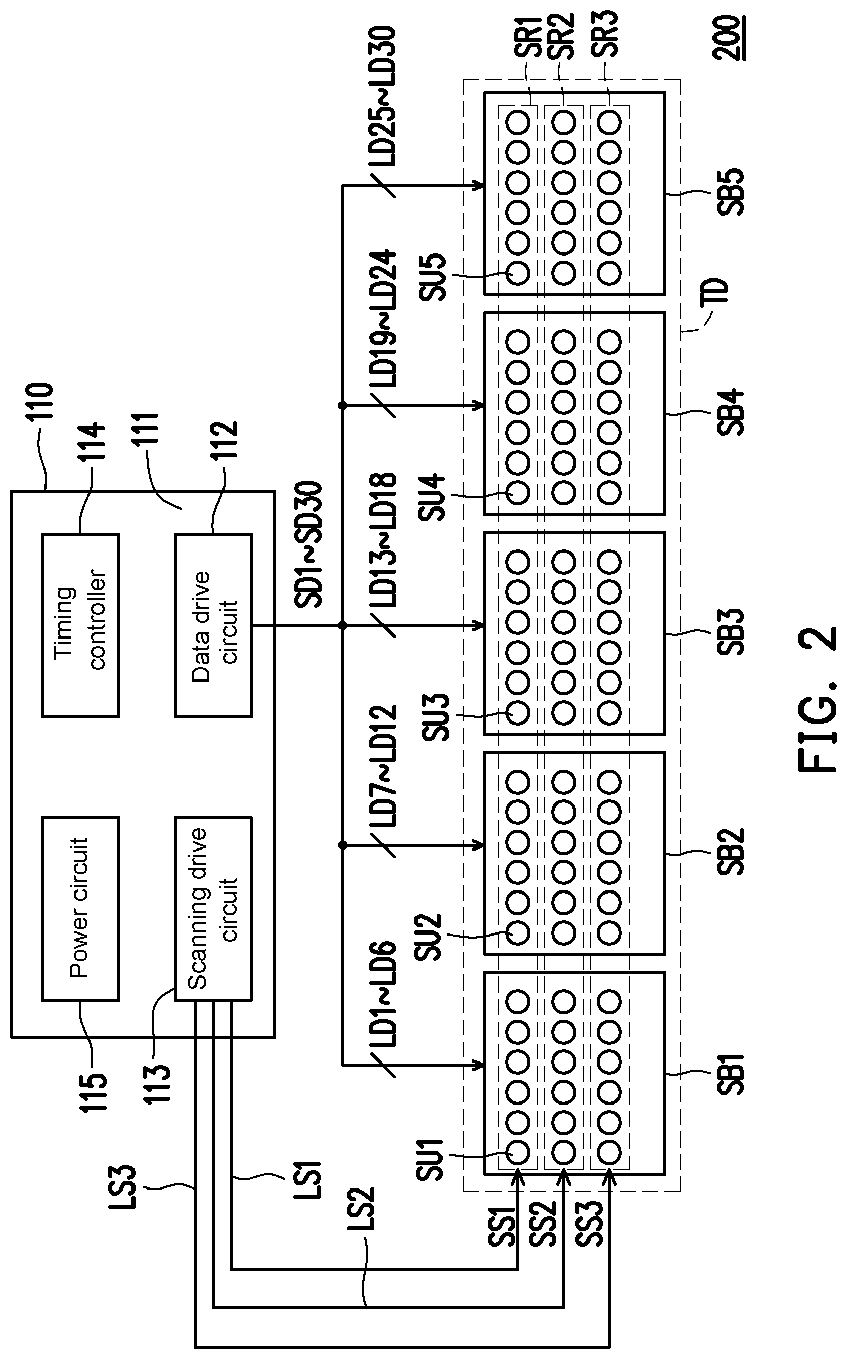 Patent US12106704 Figure 2 – Electronic device