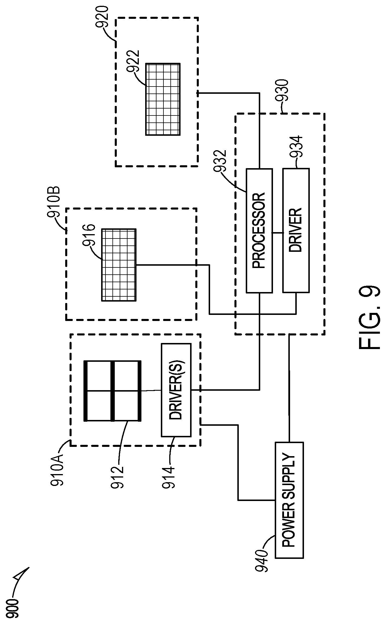 Patent US12106705 Figure 10 – Sparse led array applications