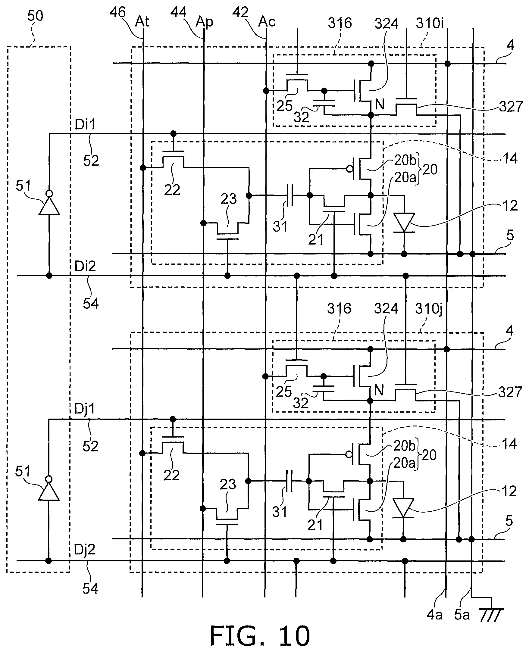 Patent US12106709 Figure 10 – Image display device