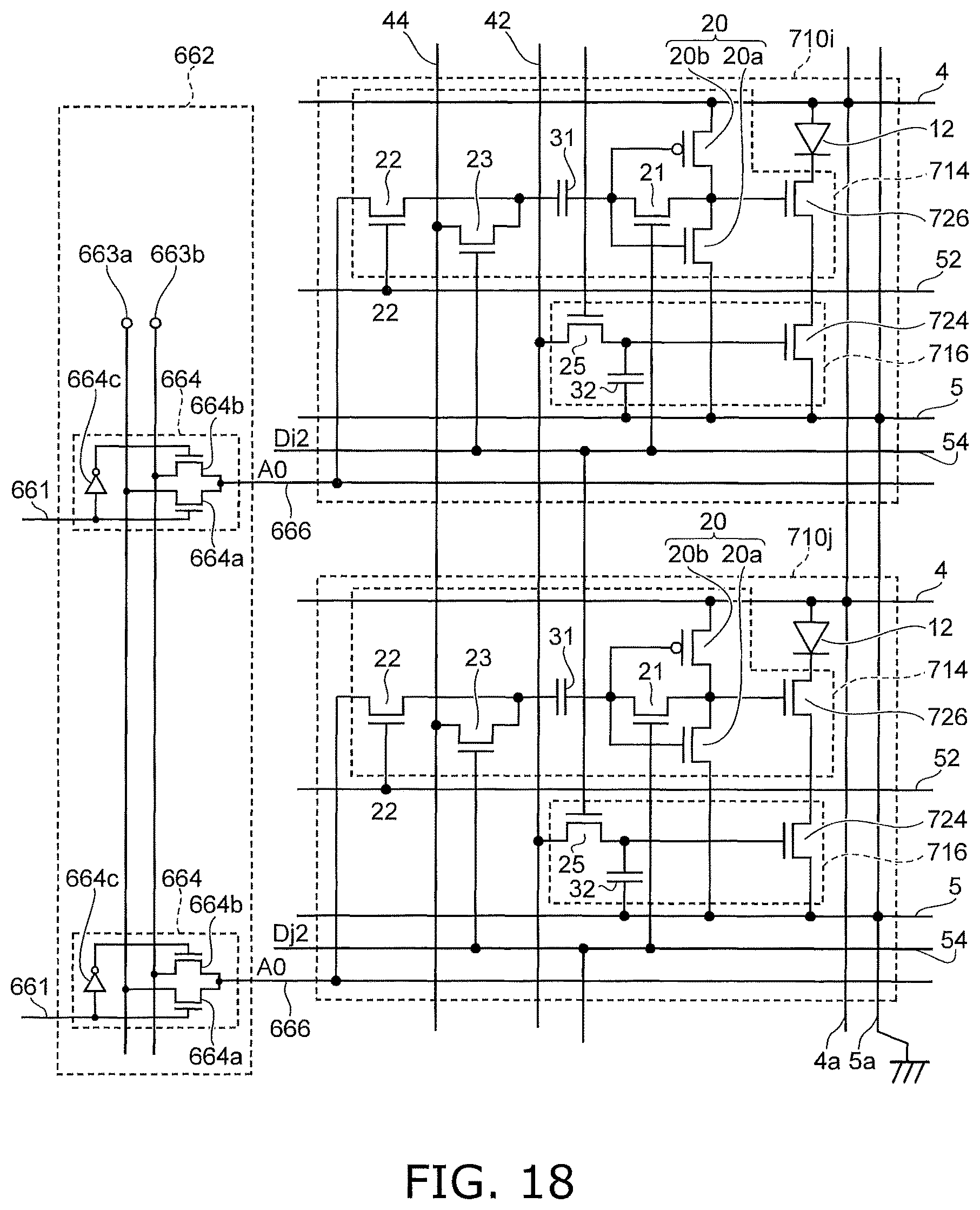 Patent US12106709 Figure 18 – Image display device