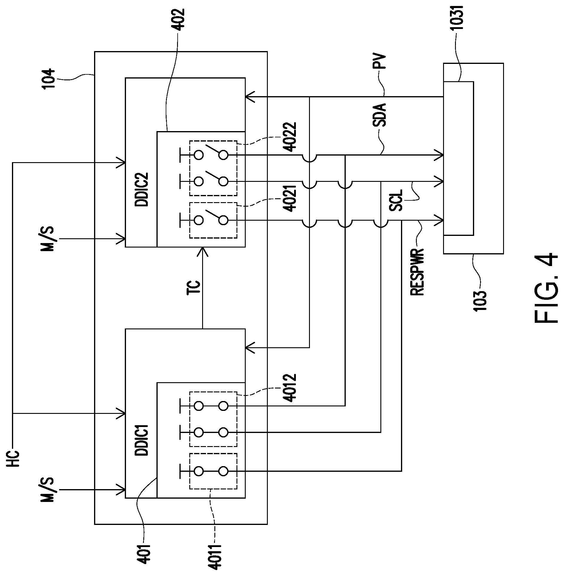 Patent US12106711 Figure 6 – Driving circuit and synchronization method thereof for multi-panel display device