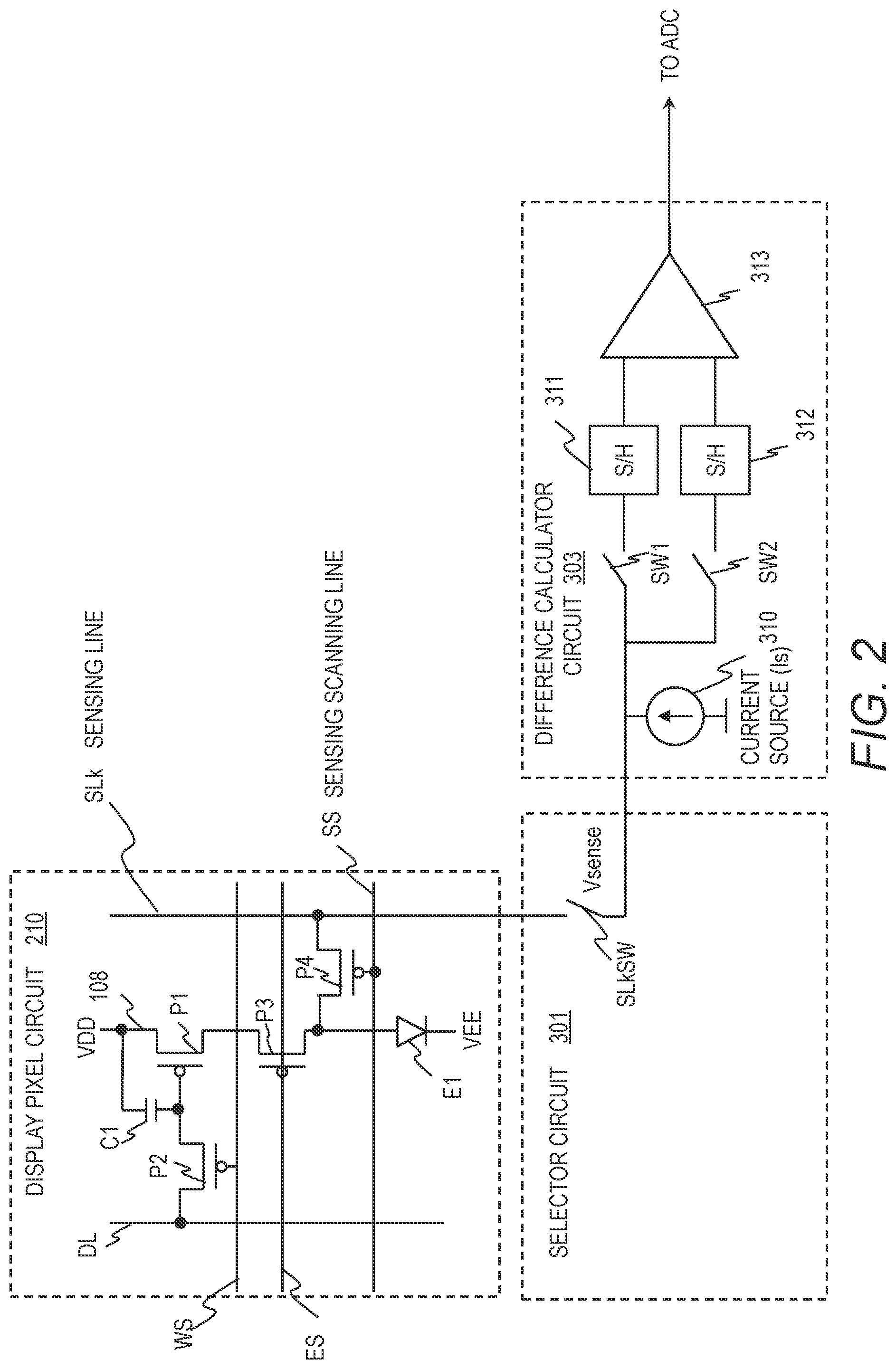 Patent US12106712 Figure 2 – Display device