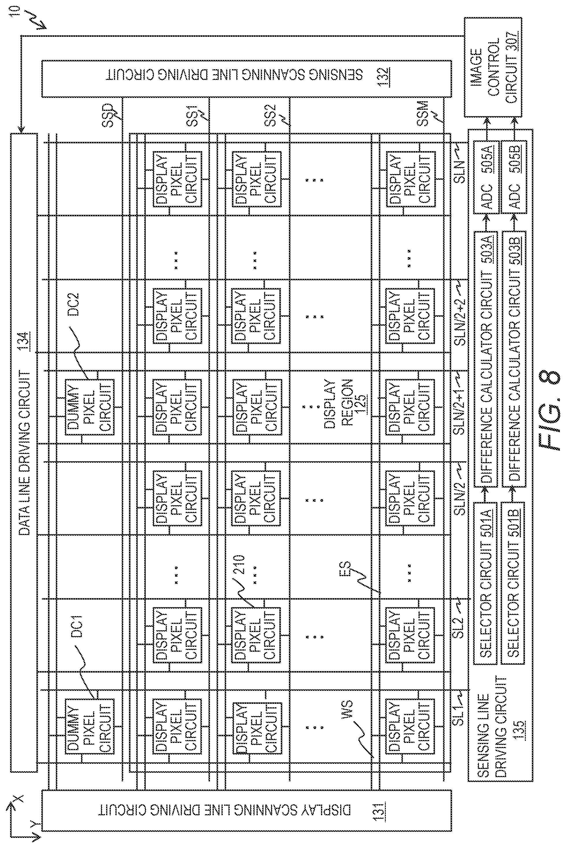 Patent US12106712 Figure 8 – Display device