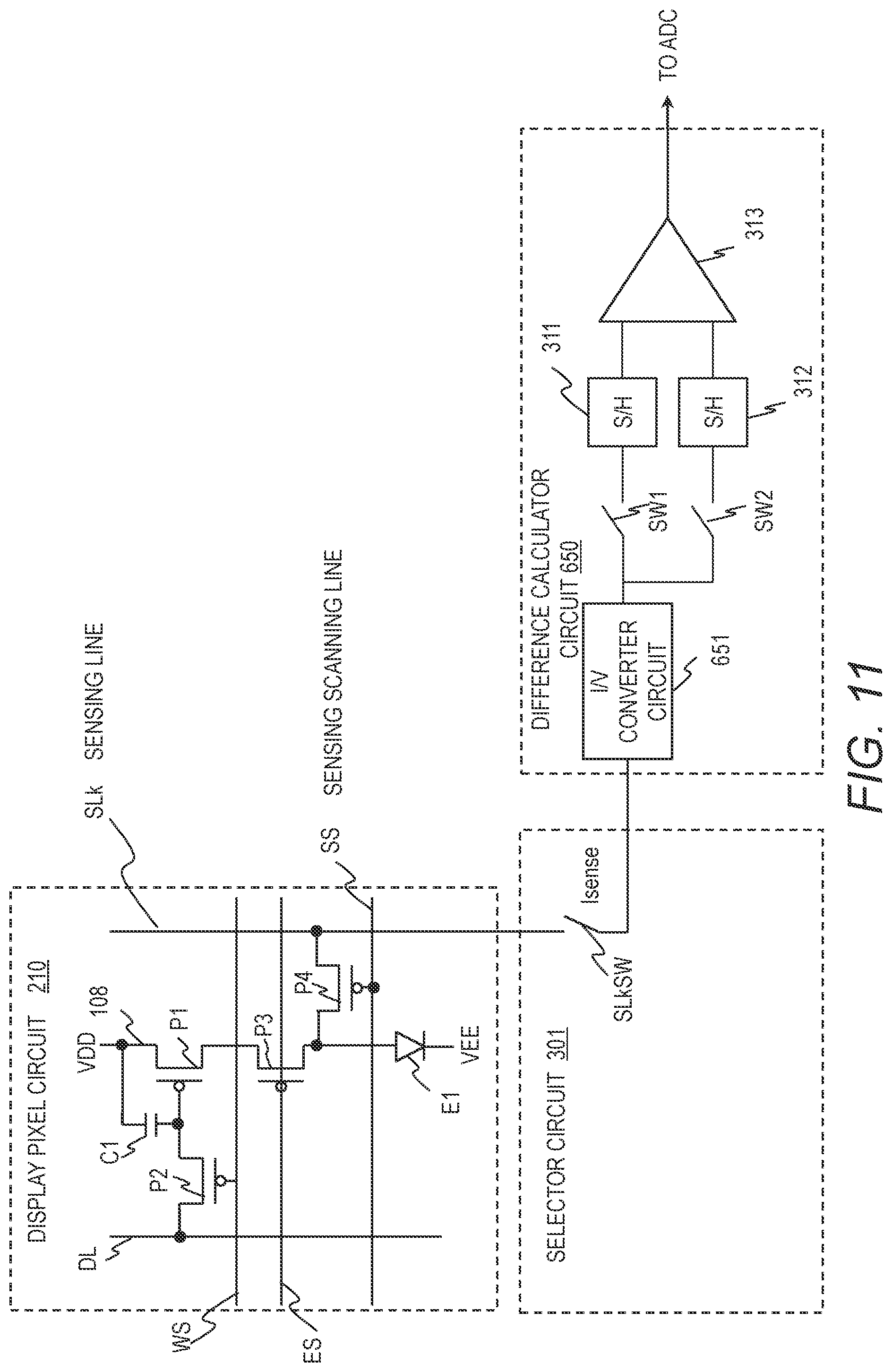 Patent US12106712 Figure 11 – Display device