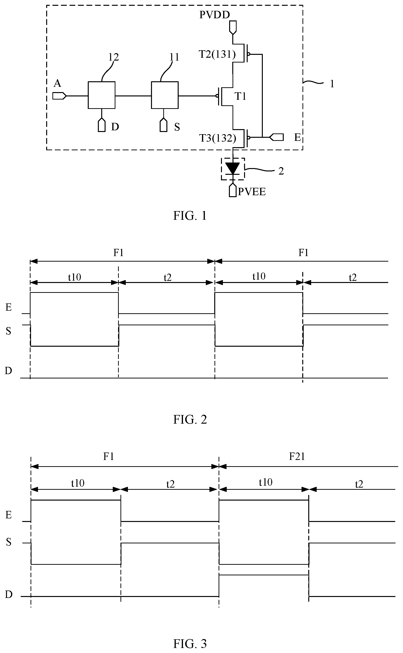 Patent US12106714 — Pixel driving circuit, display panel and driving method therefor, and display device — Figure 1