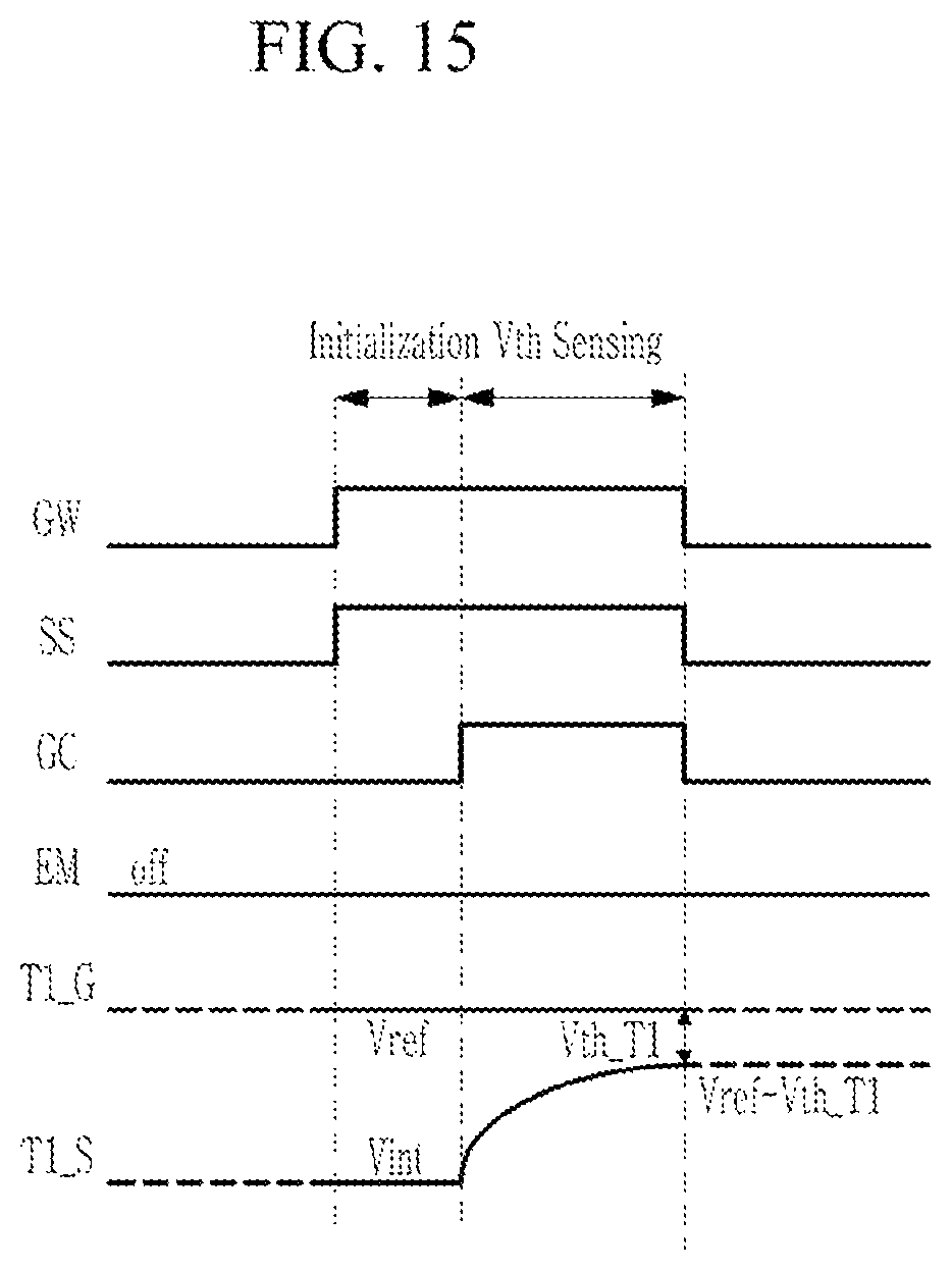 Patent US12106715 Figure 15 – Light emitting display device