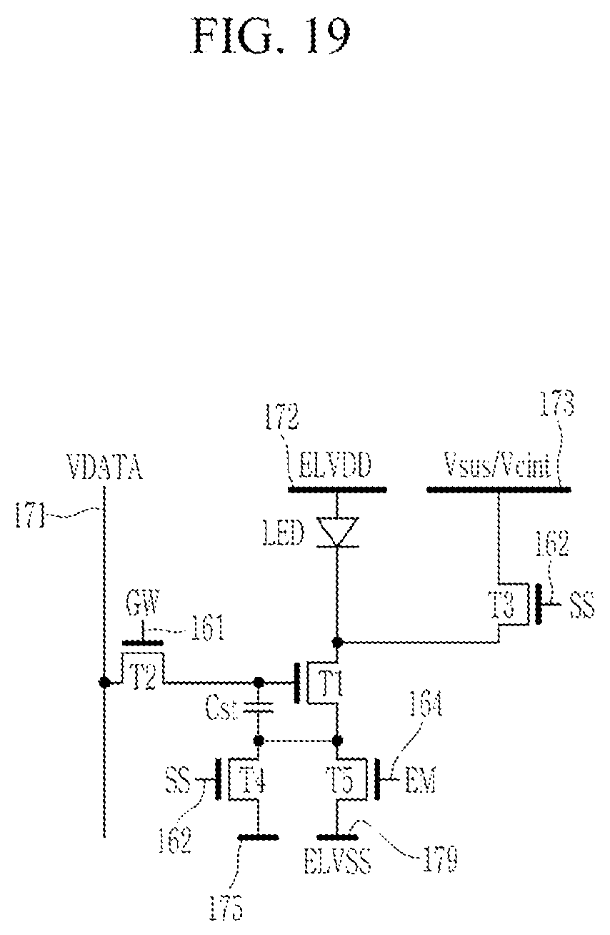 Patent US12106715 Figure 19 – Light emitting display device