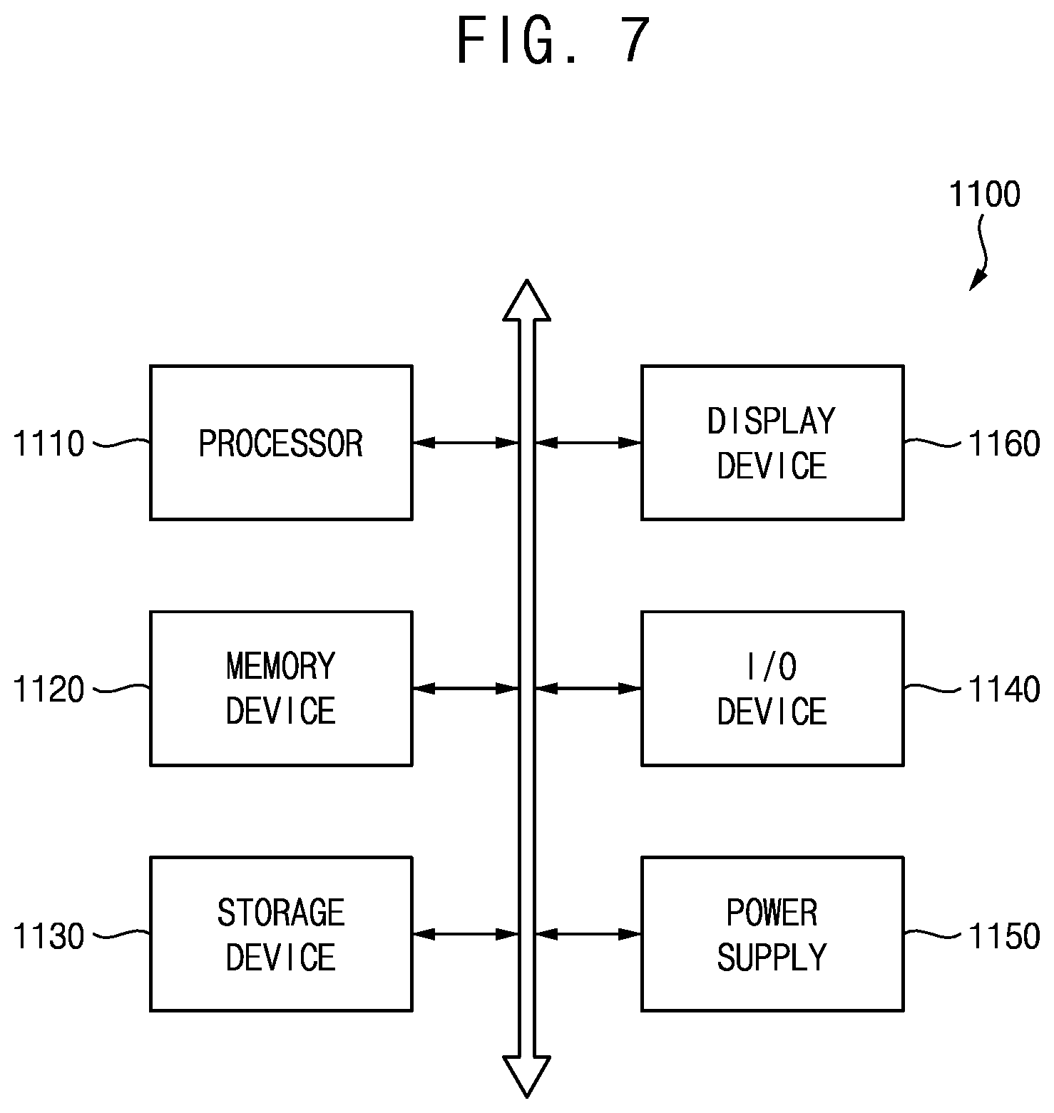 Patent US12106717 Figure 7 – Pixel and display device including pixel