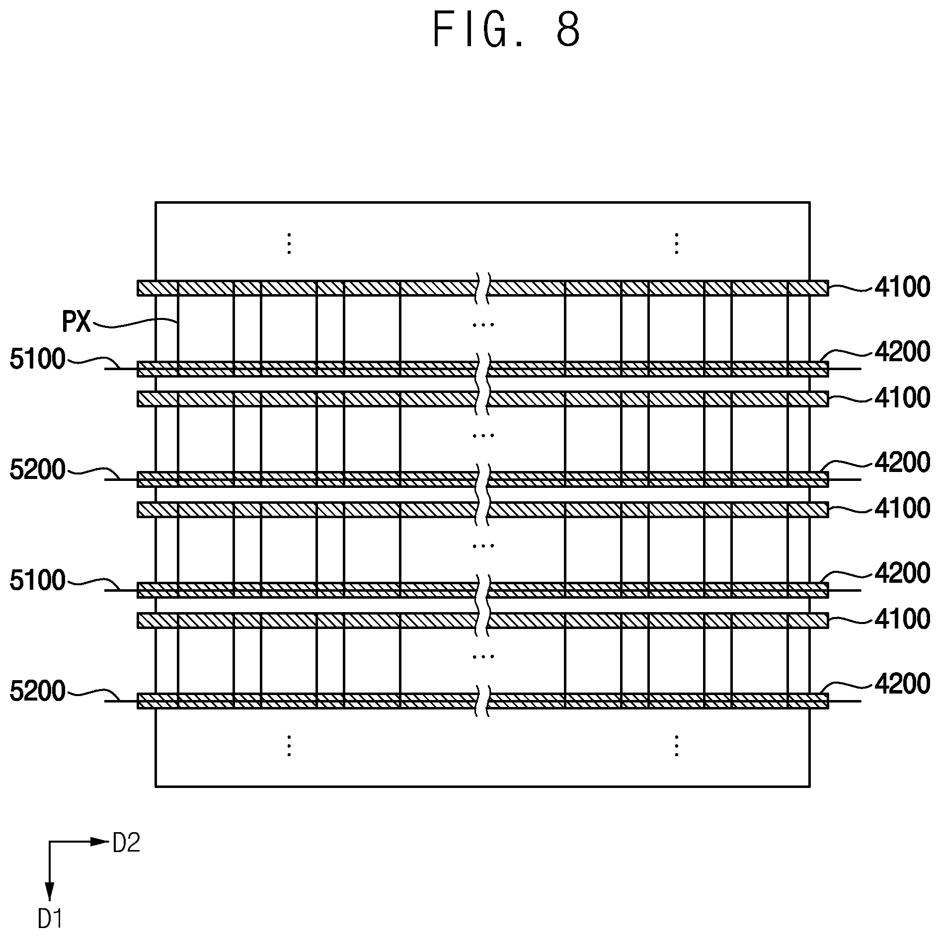Patent US12106719 Figure 8 – Display device