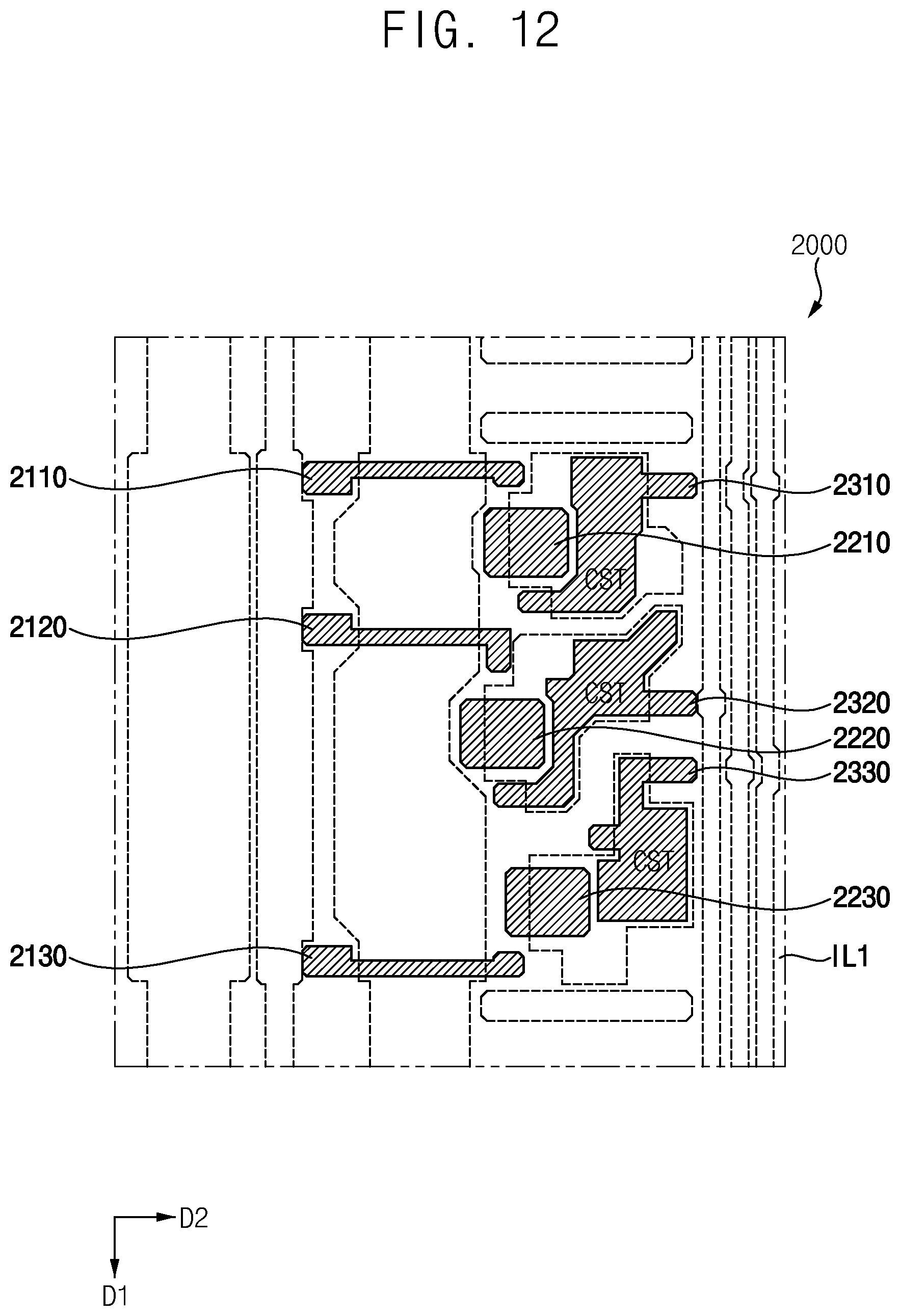 Patent US12106719 Figure 12 – Display device