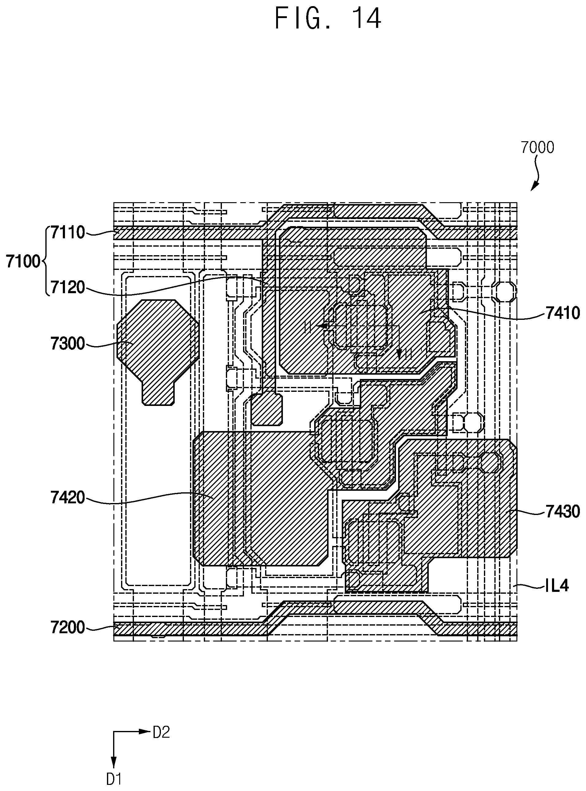 Patent US12106719 Figure 14 – Display device
