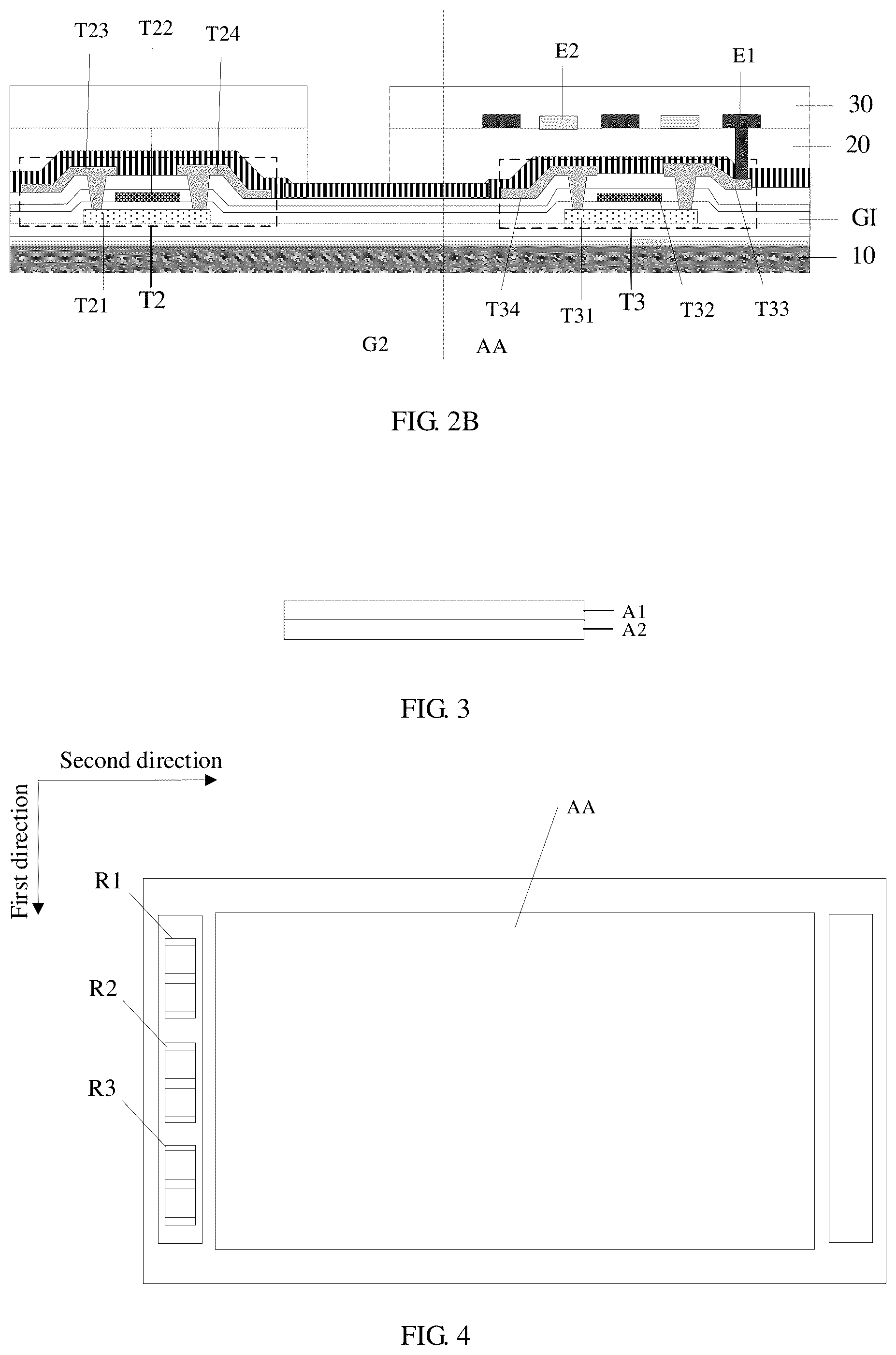 Patent US12106728 Figure 2 – Display substrate and display panel