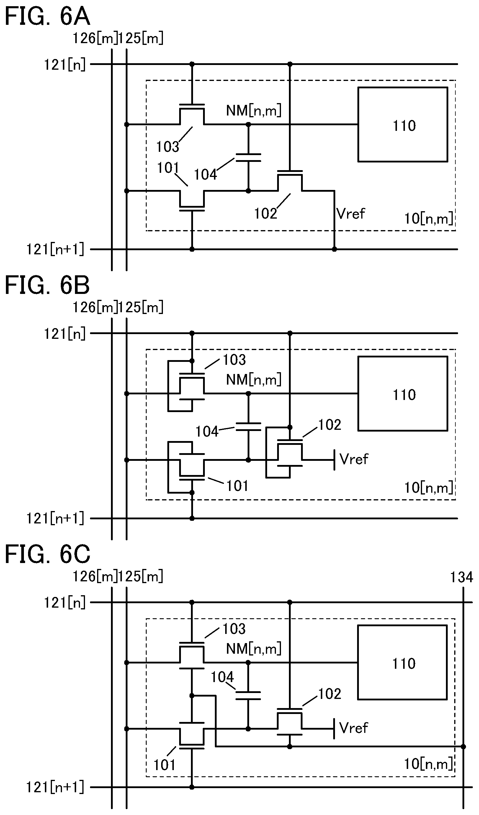 Patent US12106729 Figure 6 – Display device and electronic device