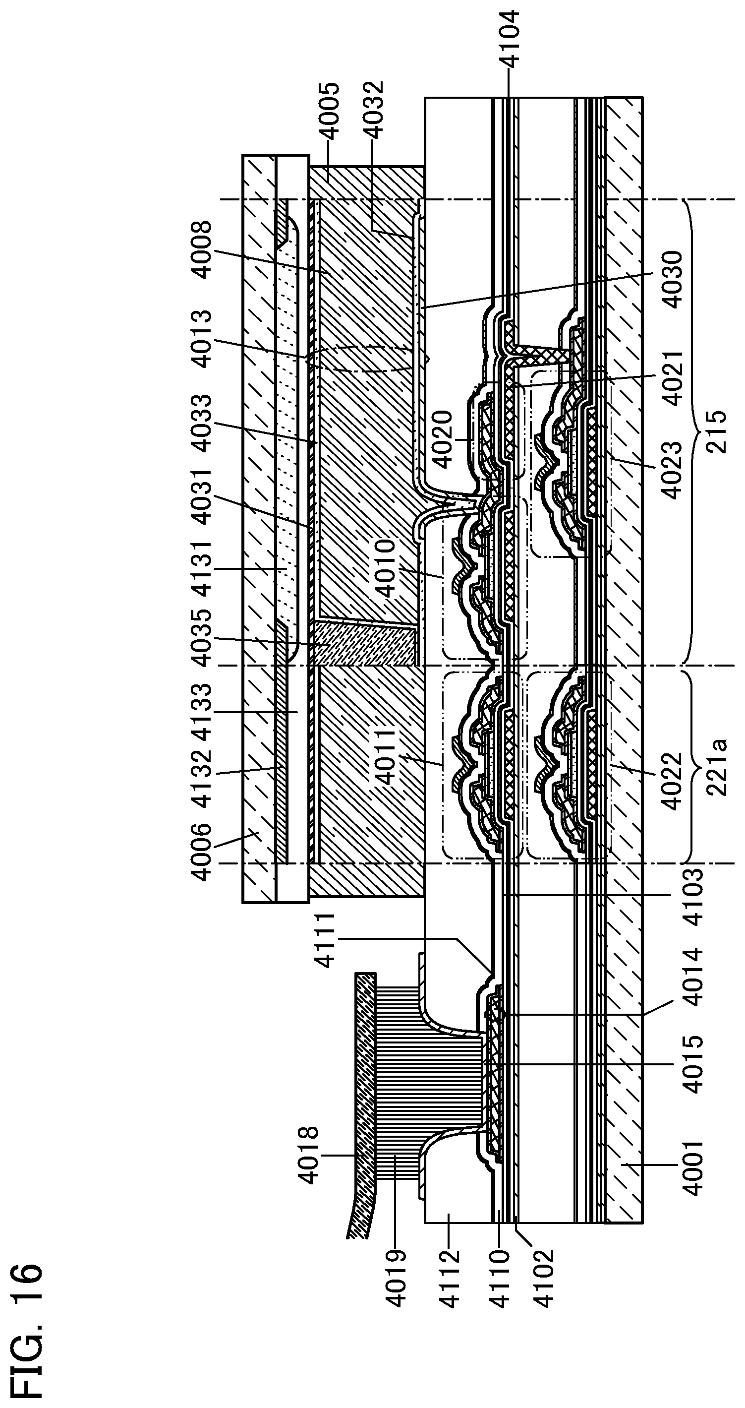 Patent US12106729 Figure 16 – Display device and electronic device