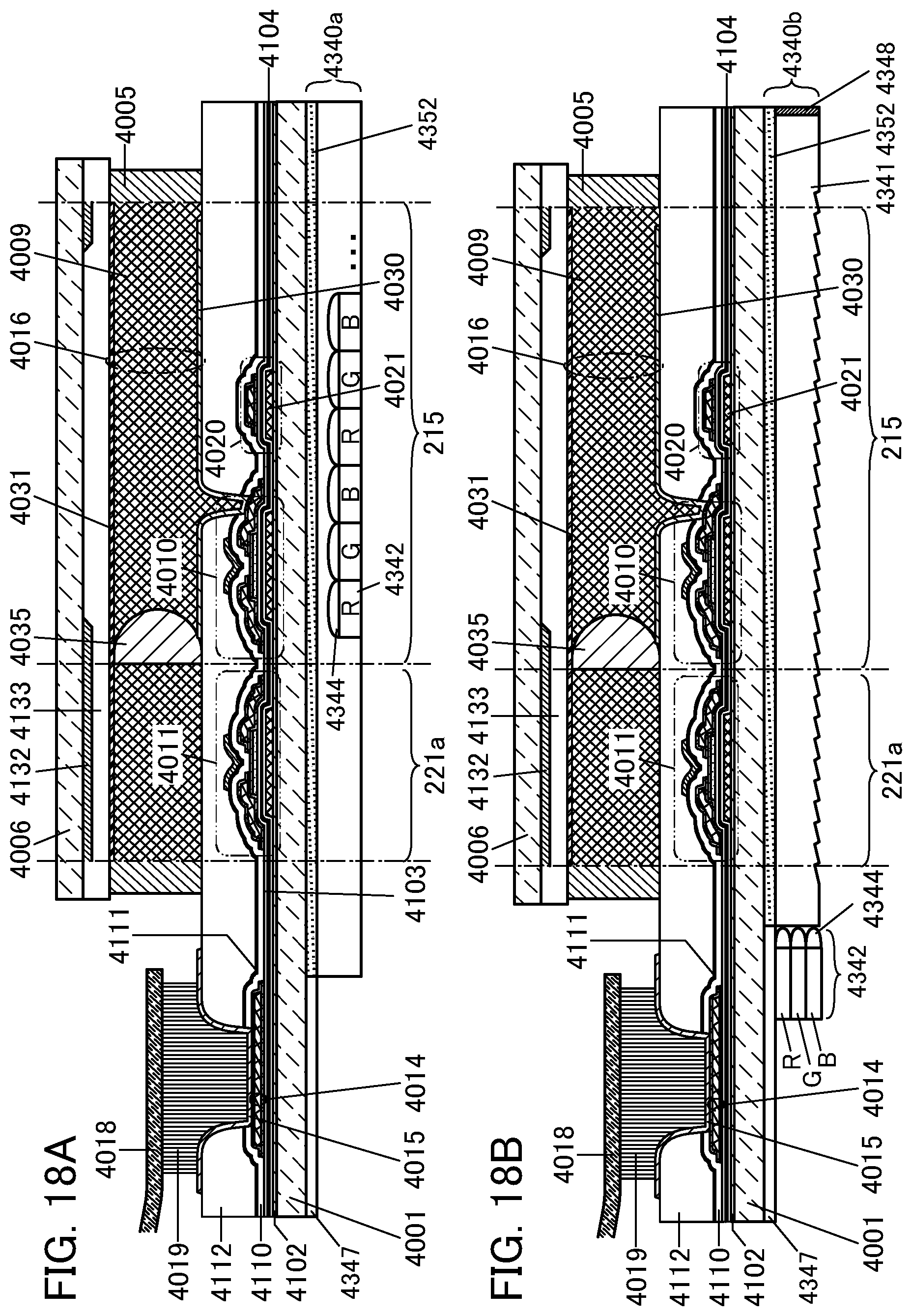 Patent US12106729 Figure 18 – Display device and electronic device
