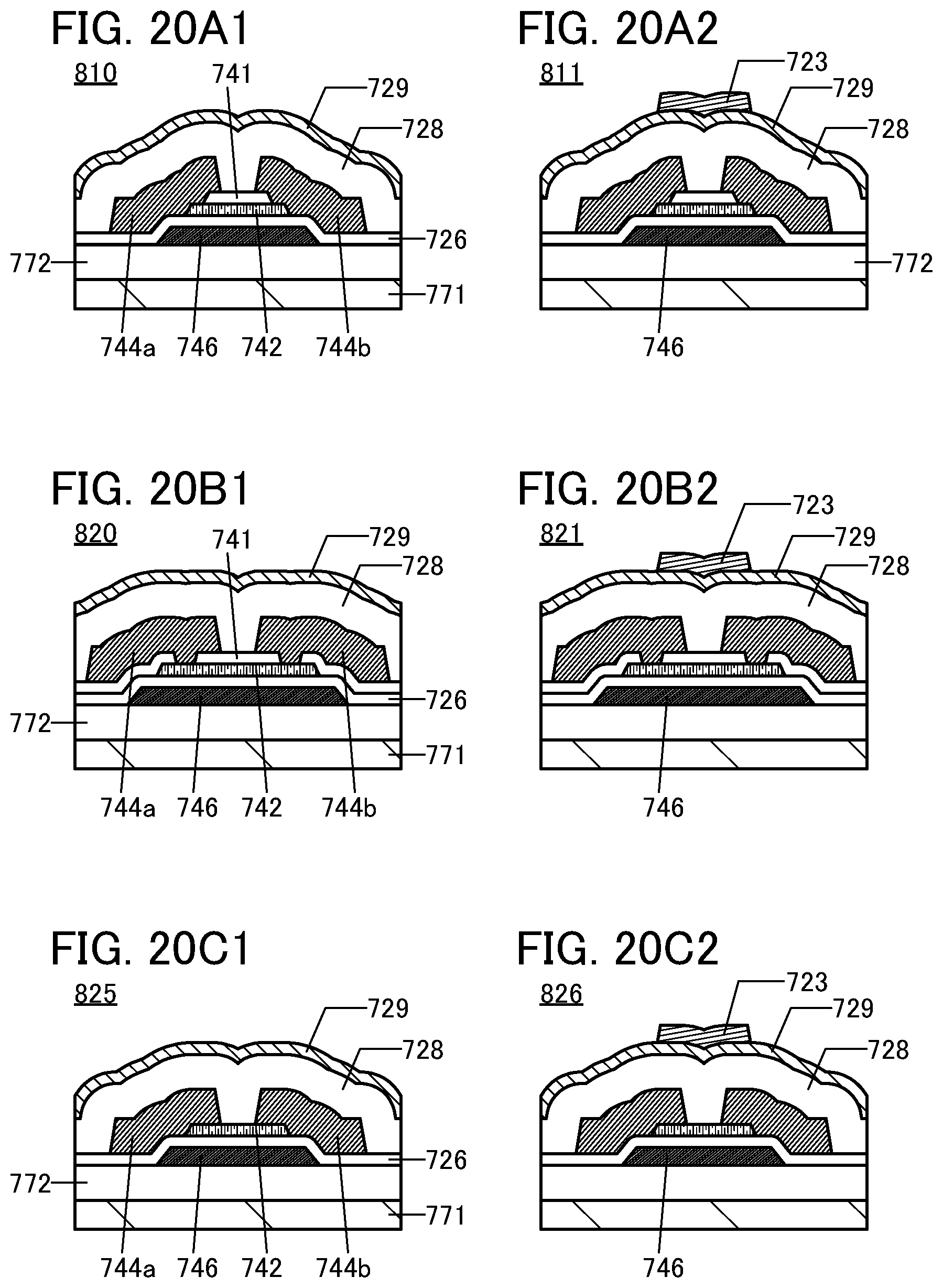 Patent US12106729 Figure 20 – Display device and electronic device