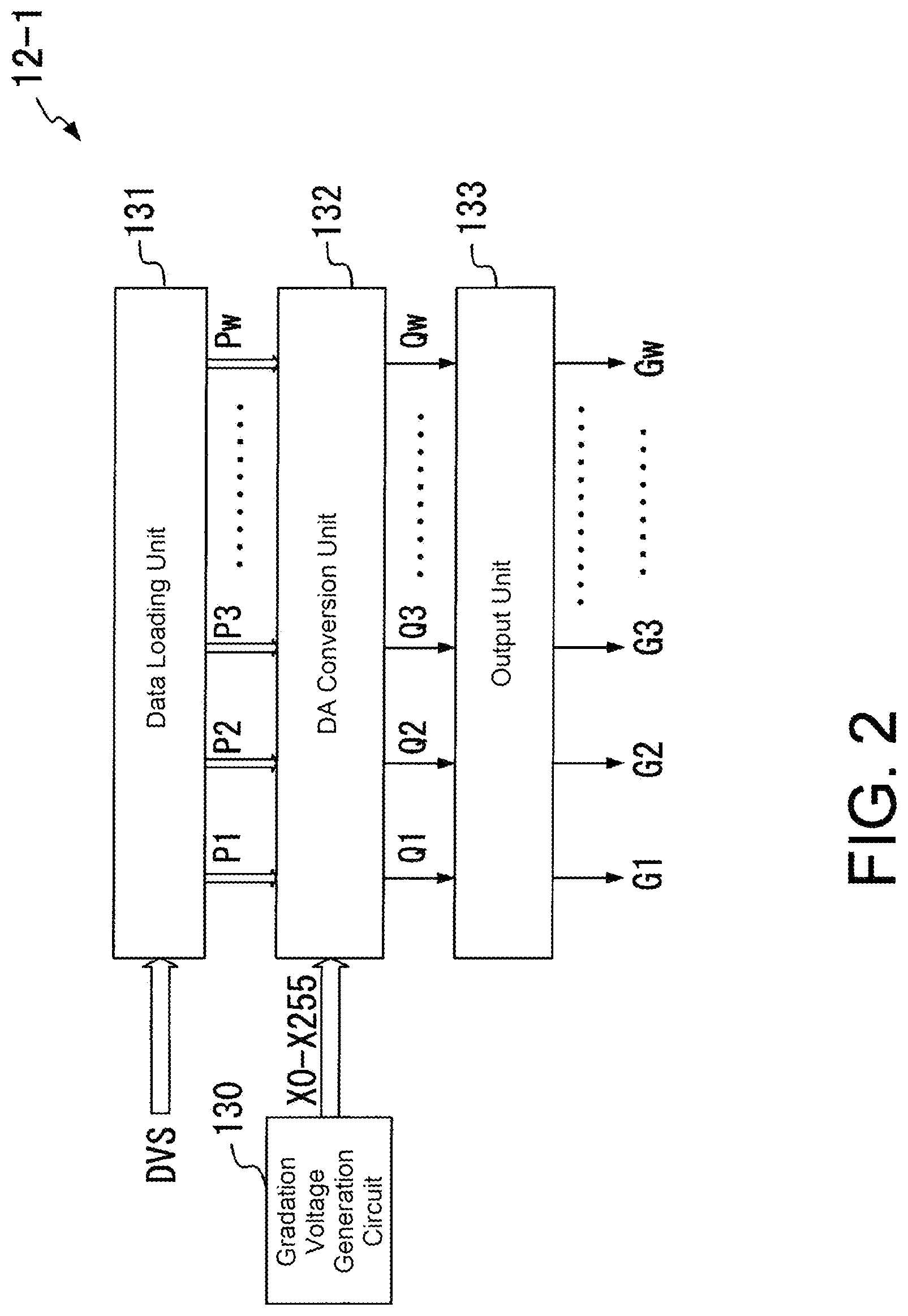 Patent US12106730 Figure 2 – Ladder resistor circuit having correction resistors, and a corresponding display driver and display device