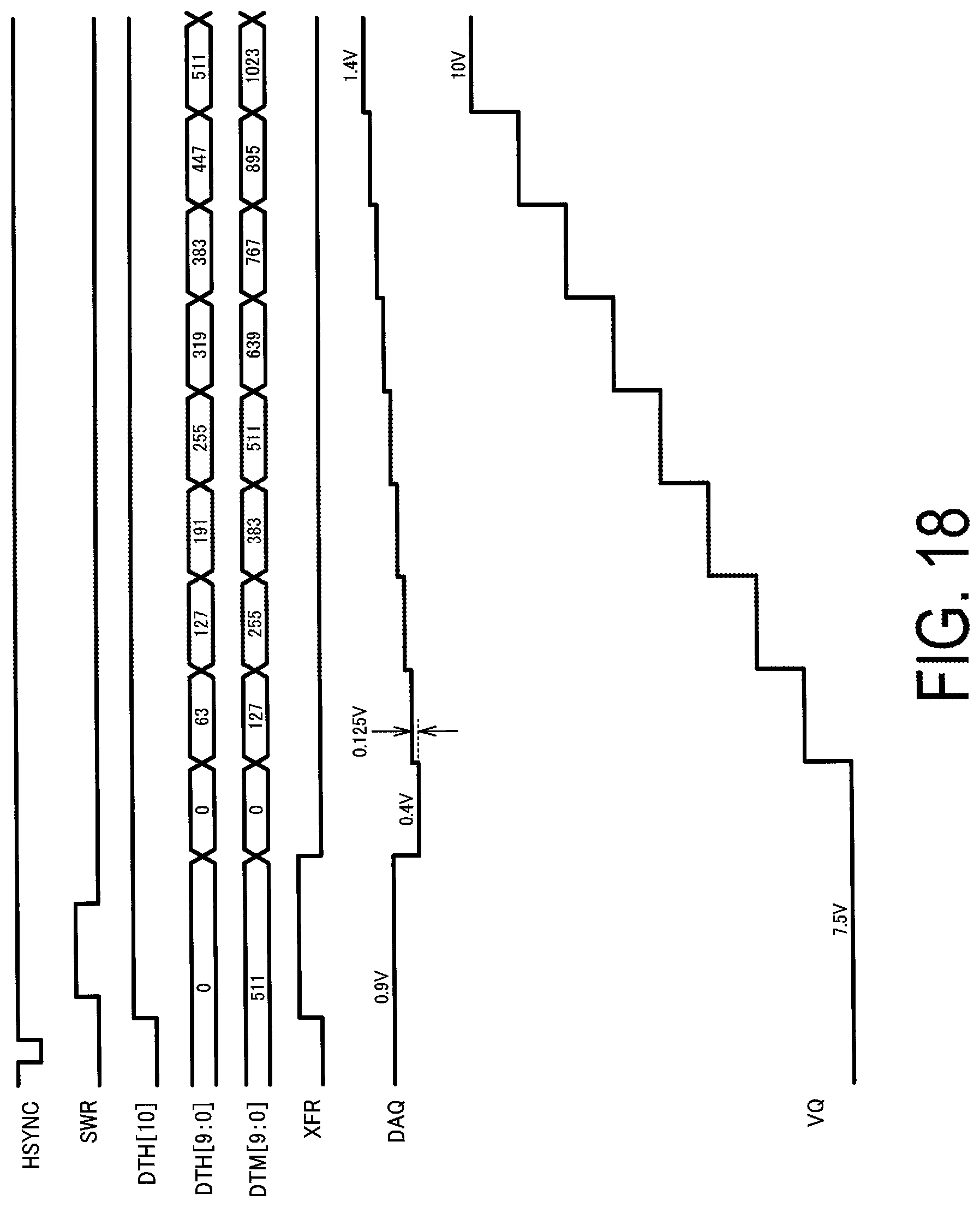 Patent US12106731 Figure 18 – Driver having variable capacitance capacitor, electro-optical device and electronic apparatus