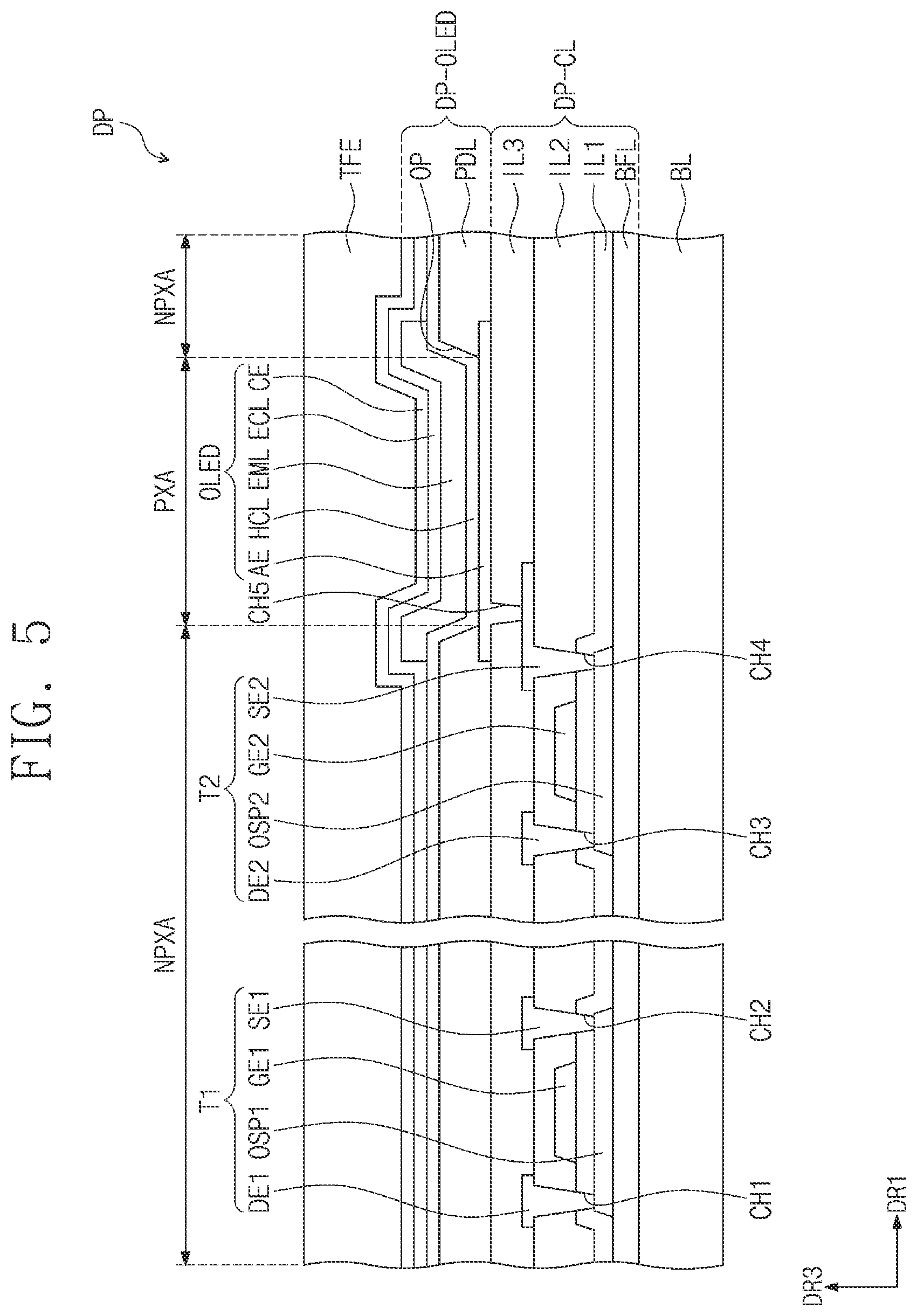 Patent US12106732 Figure 6 – Display device