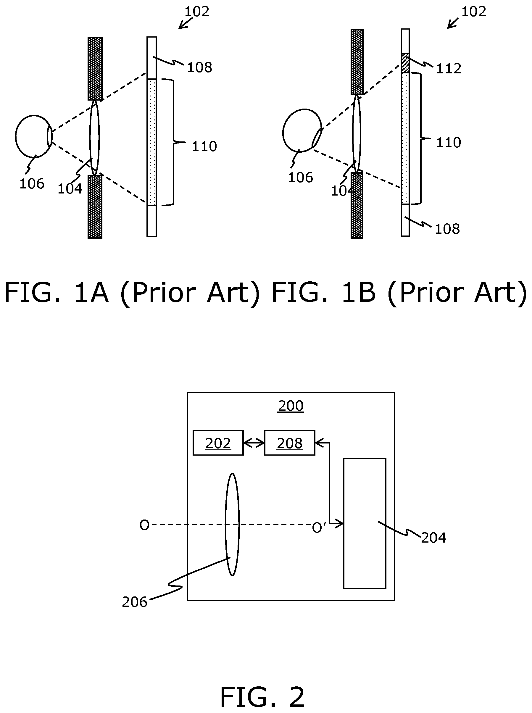 Patent US12106734 — Hiding lens distortions using black pixels — Figure 1