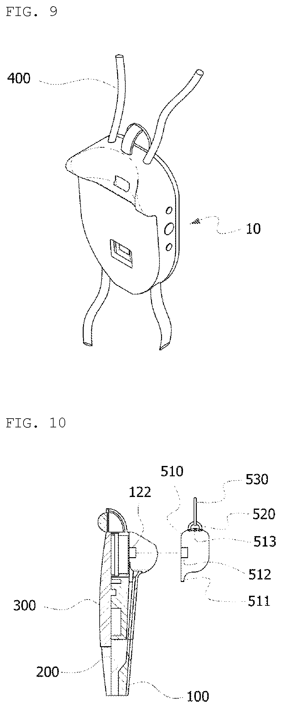 Patent US12106738 Figure 5 – Nose flute capable of improving brain sensation and cognition